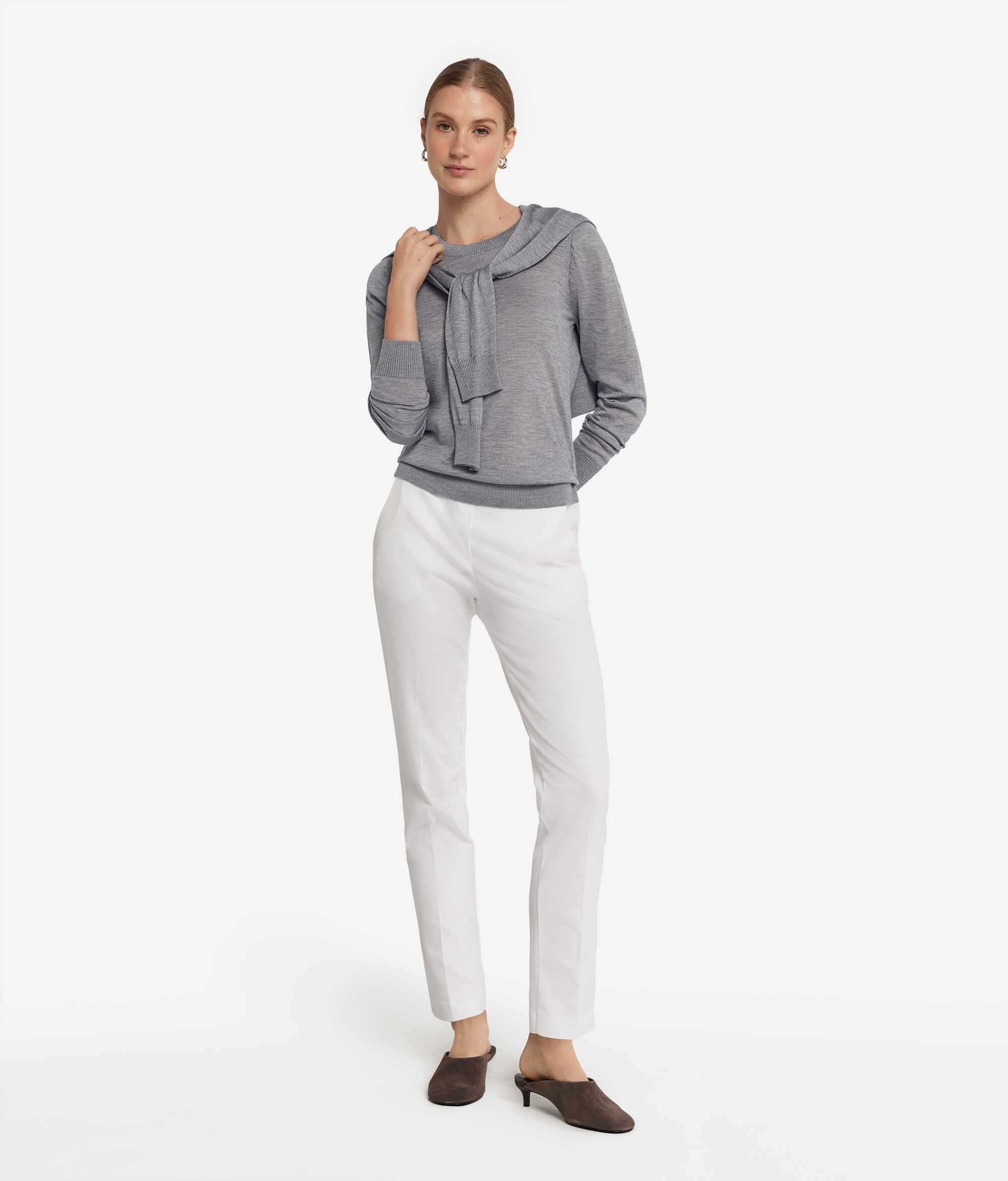 Cashmere and Silk Crewneck