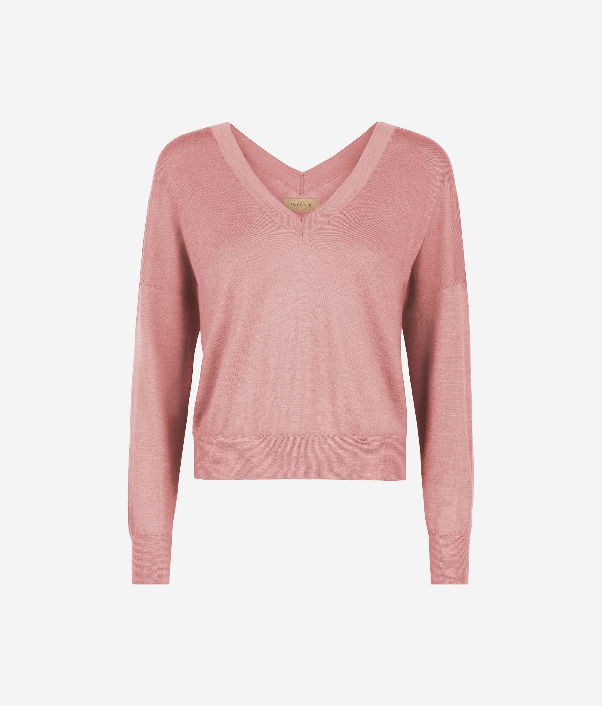 Ultrafine Cashmere Double V-Neck Jumper