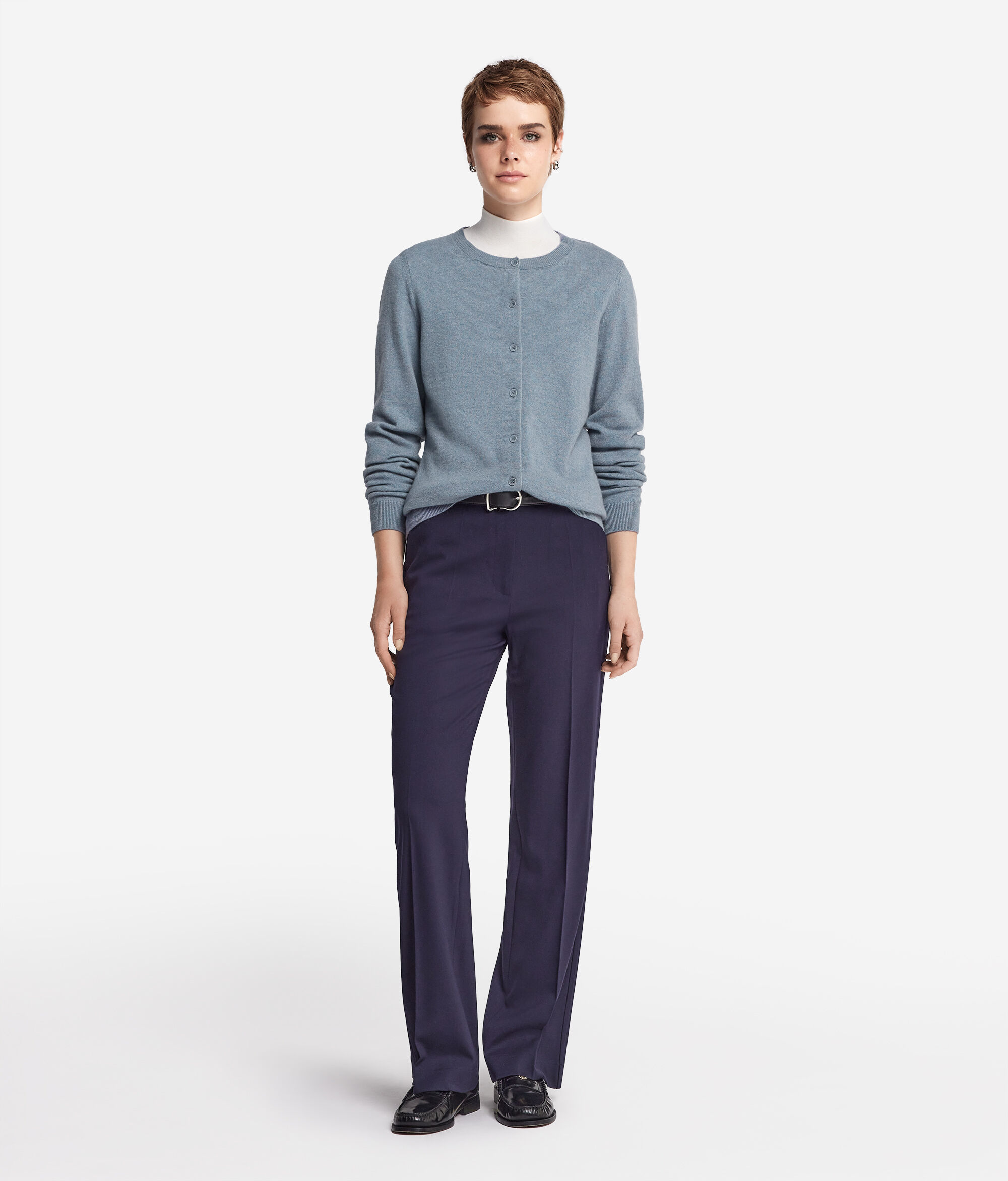 Ultrasoft Cashmere Yuvarlak Yaka T-shirt
