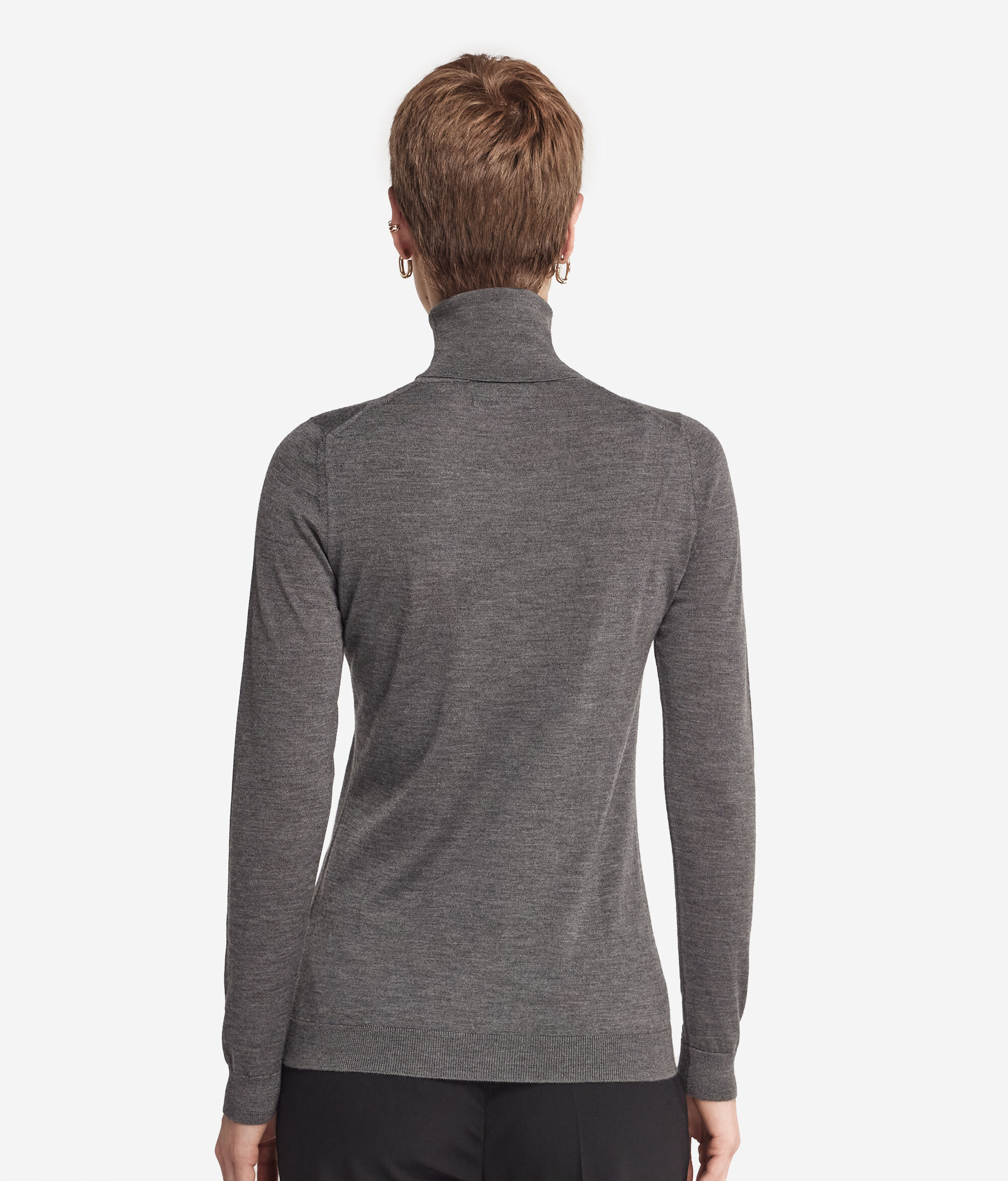 Ultrafine Cashmere Turtleneck Jumper