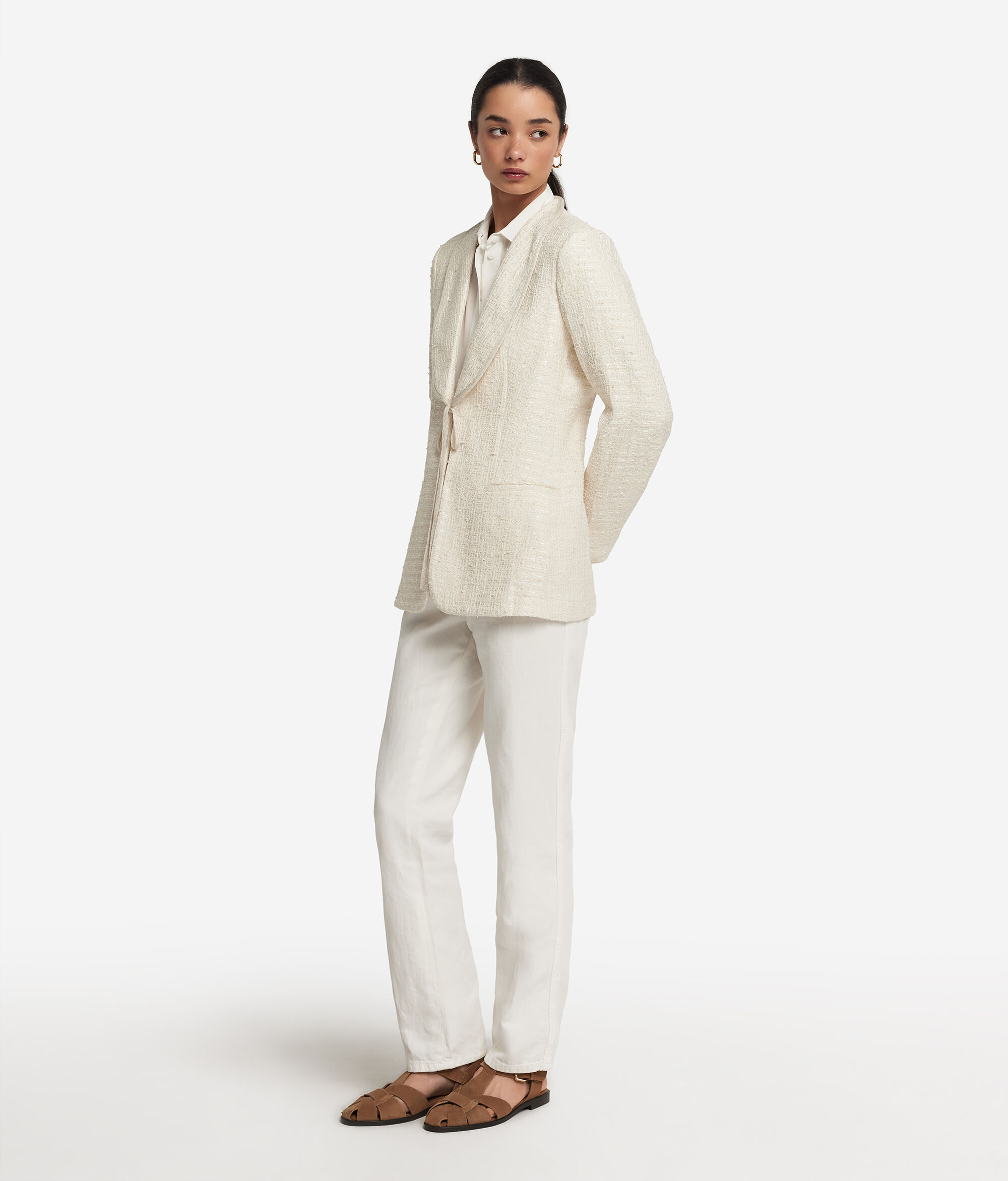 Sequined Bouclé Jacket