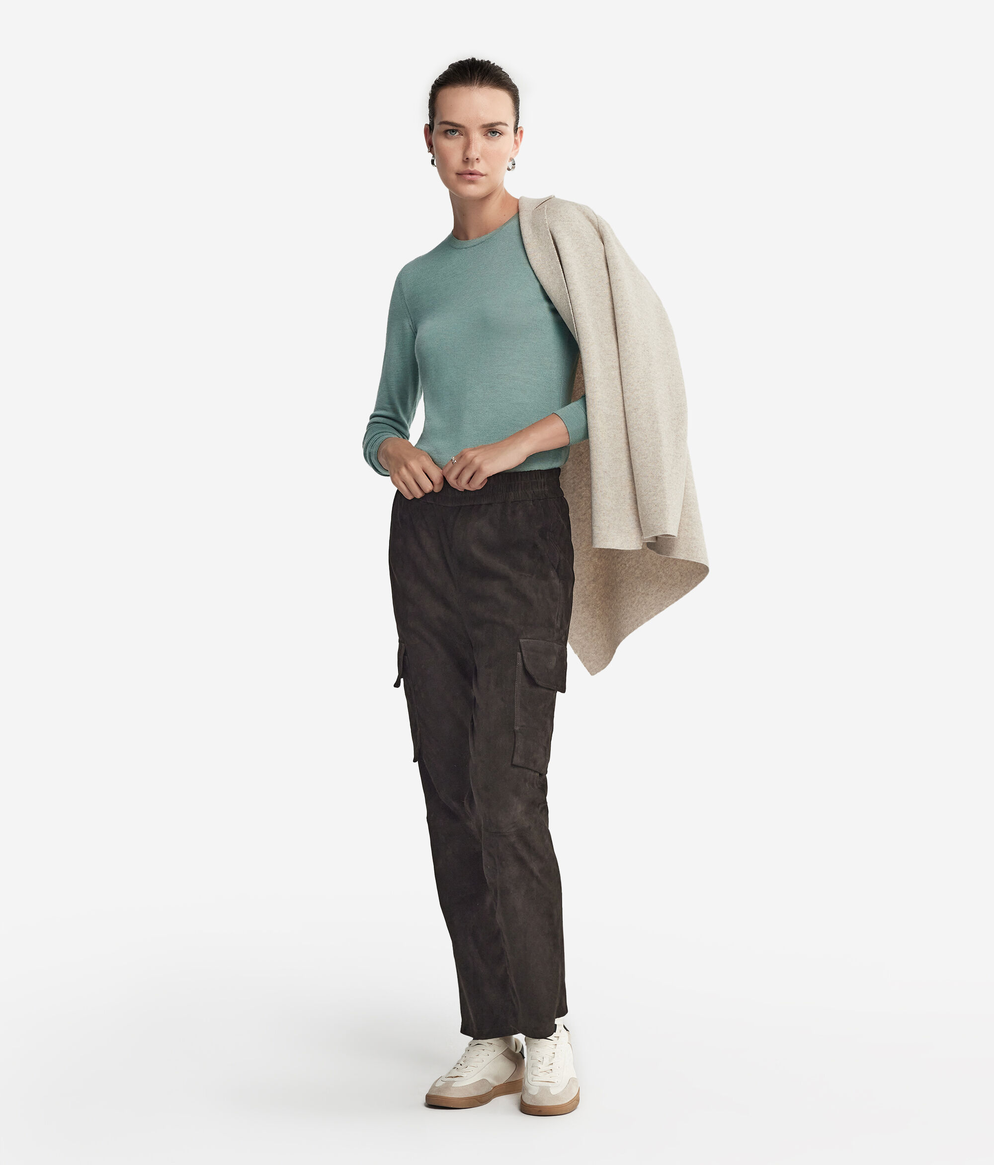 Jersei de coll rodó de Cashmere Ultrafine