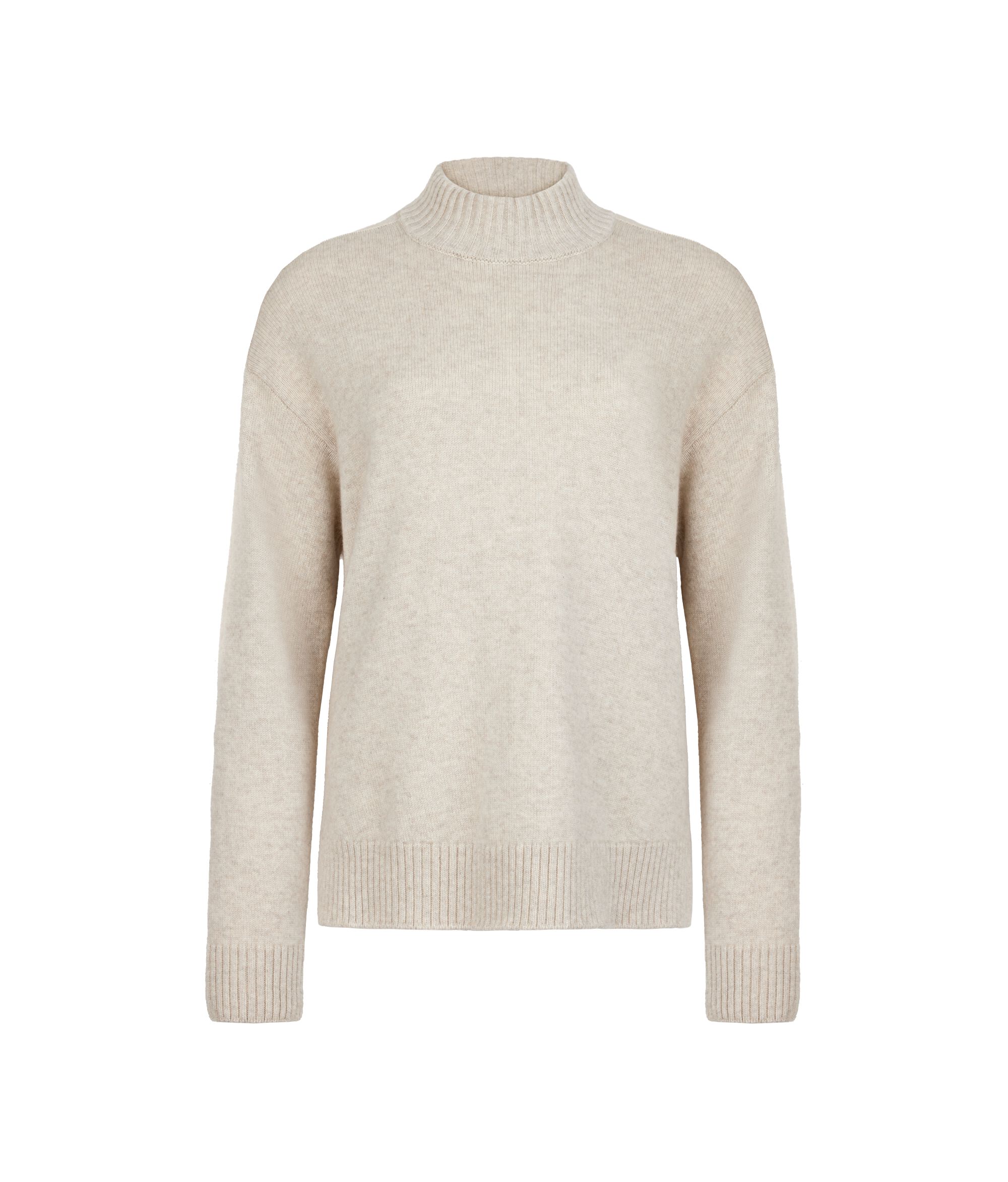 Ultrasoft Cashmere Turtleneck with Set-In Sleeves