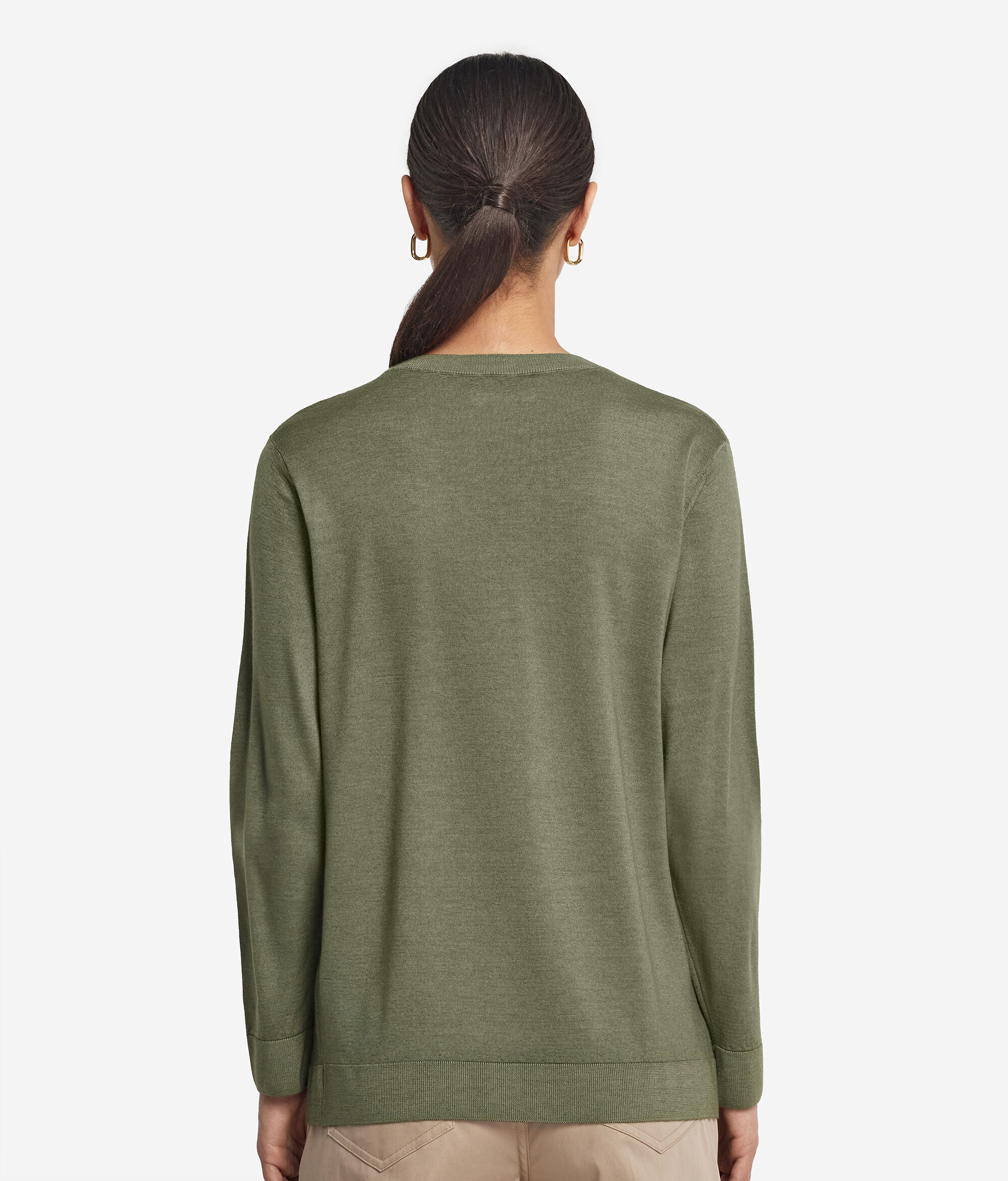Ultrafine Cashmere V-Neck Jumper