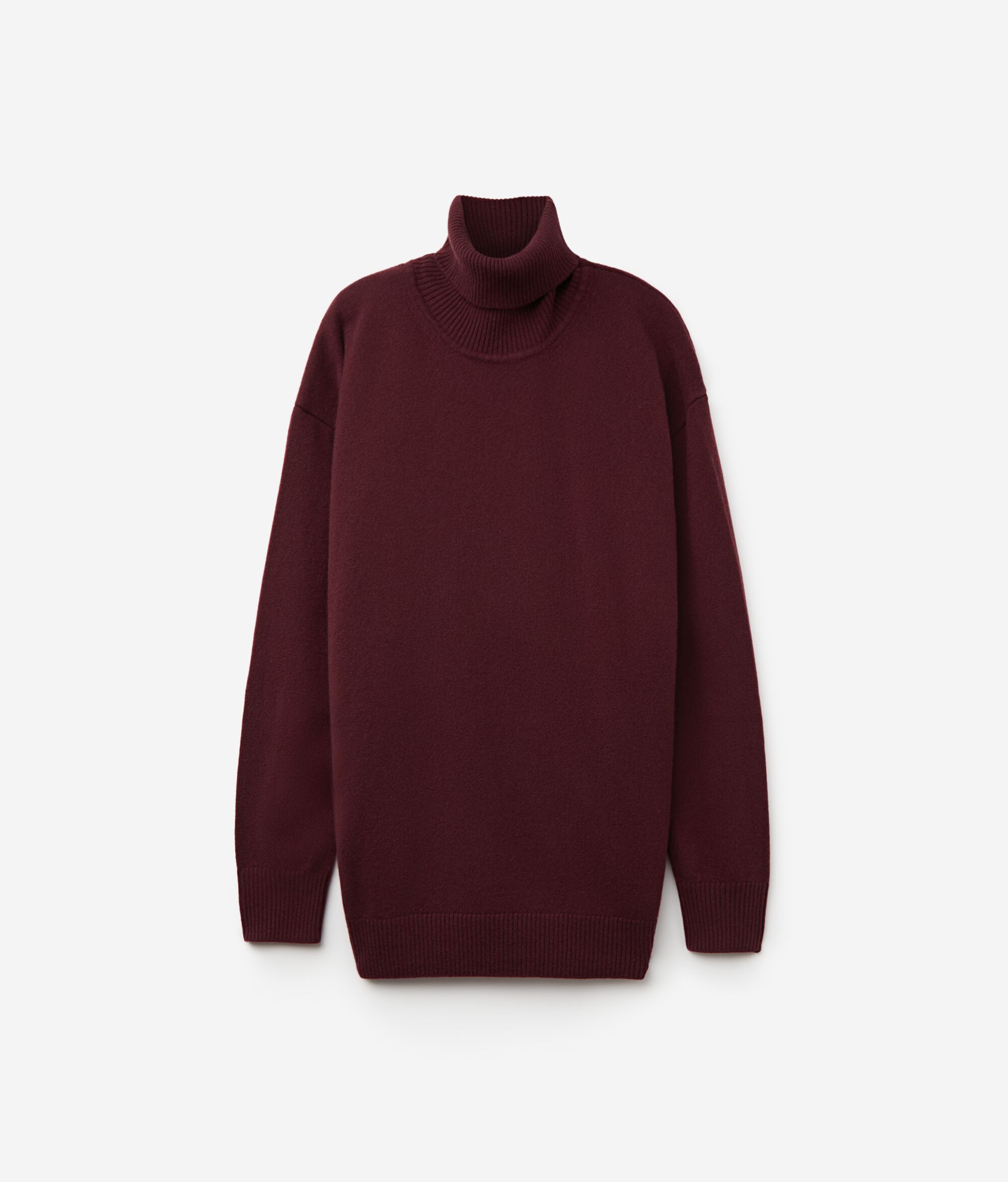 Ultrasoft Cashmere Turtleneck with Slits