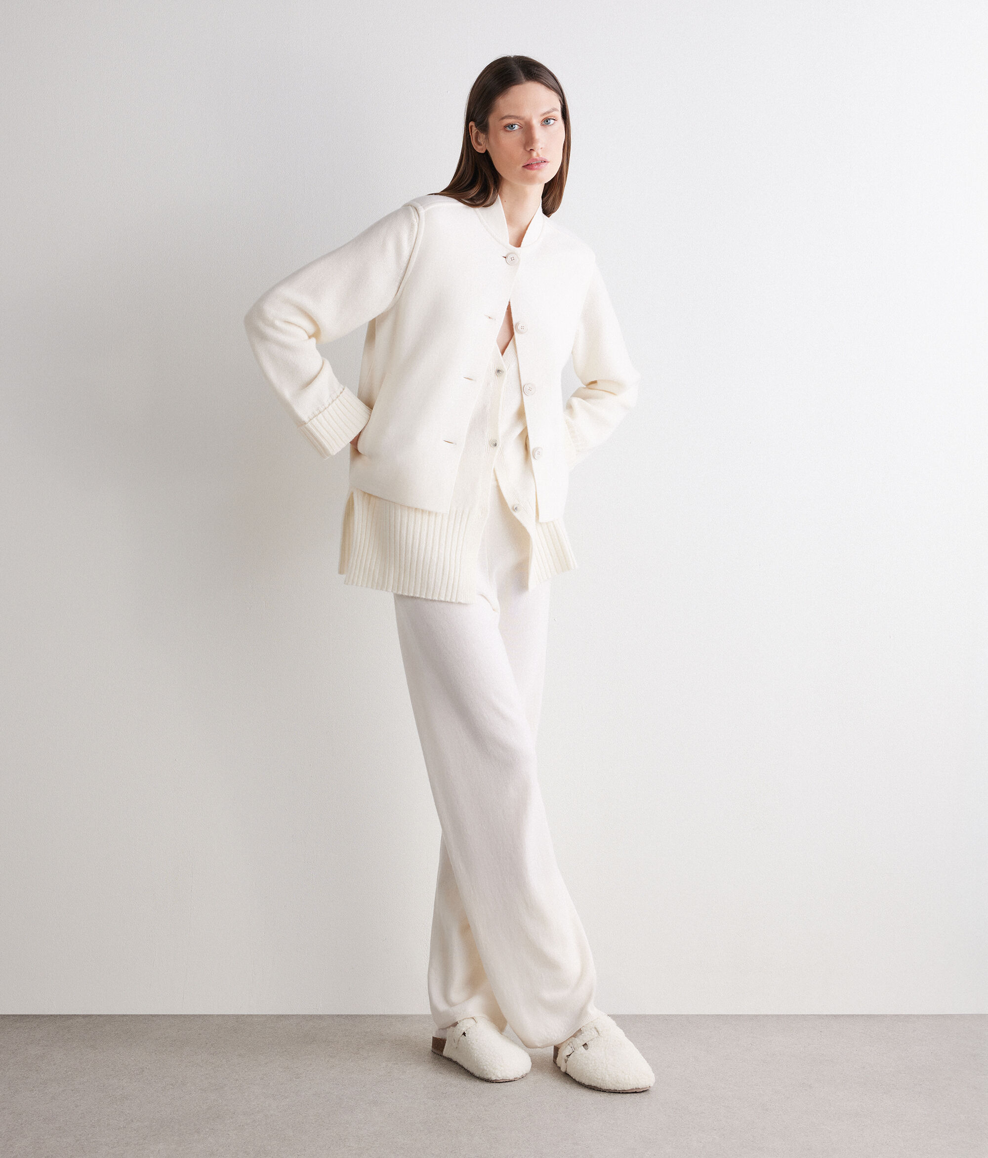 Ultrasoft Kasmír Mellény Gombokkal