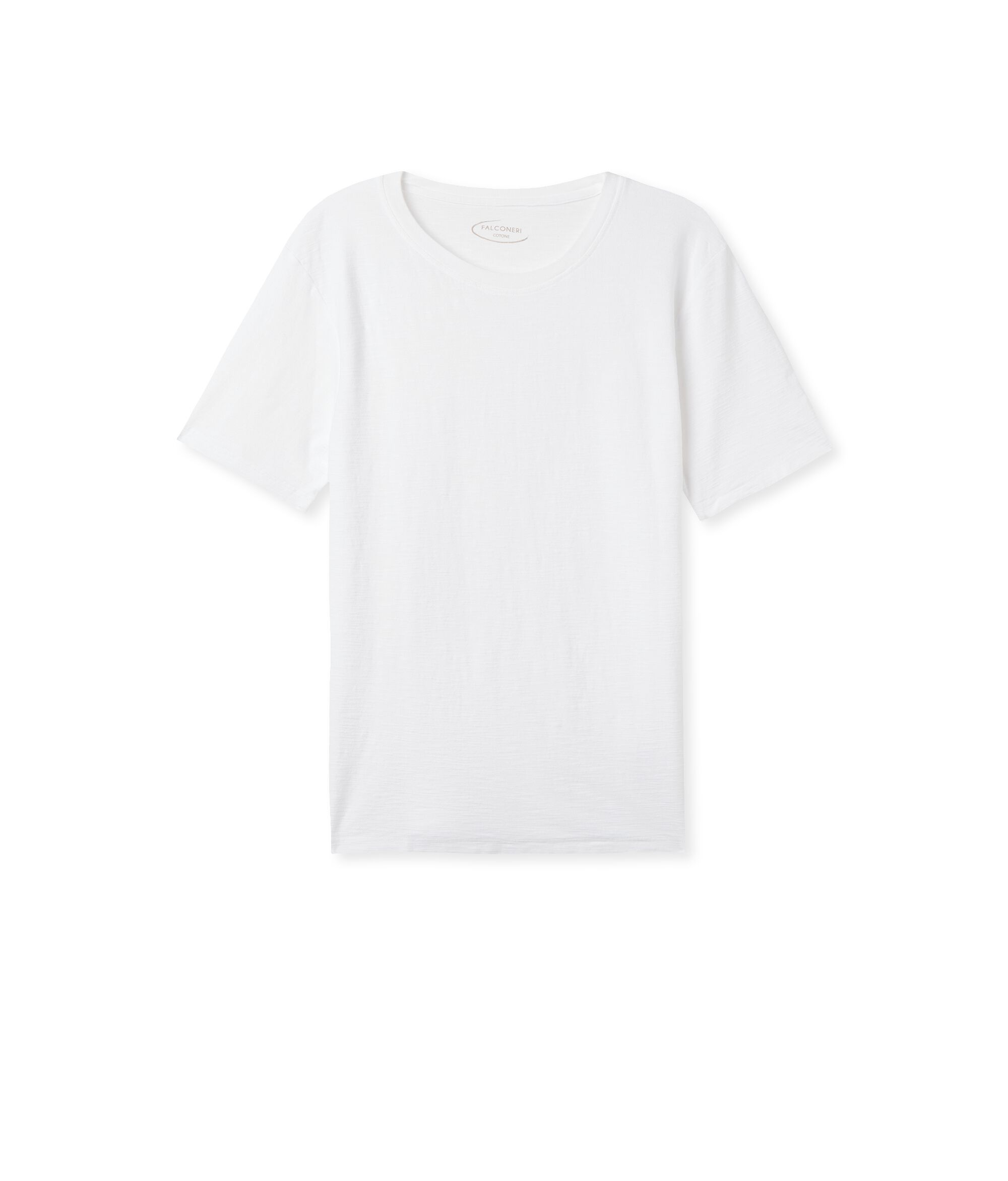 Short-Sleeved Round-Neck Cotton T-Shirt_8078