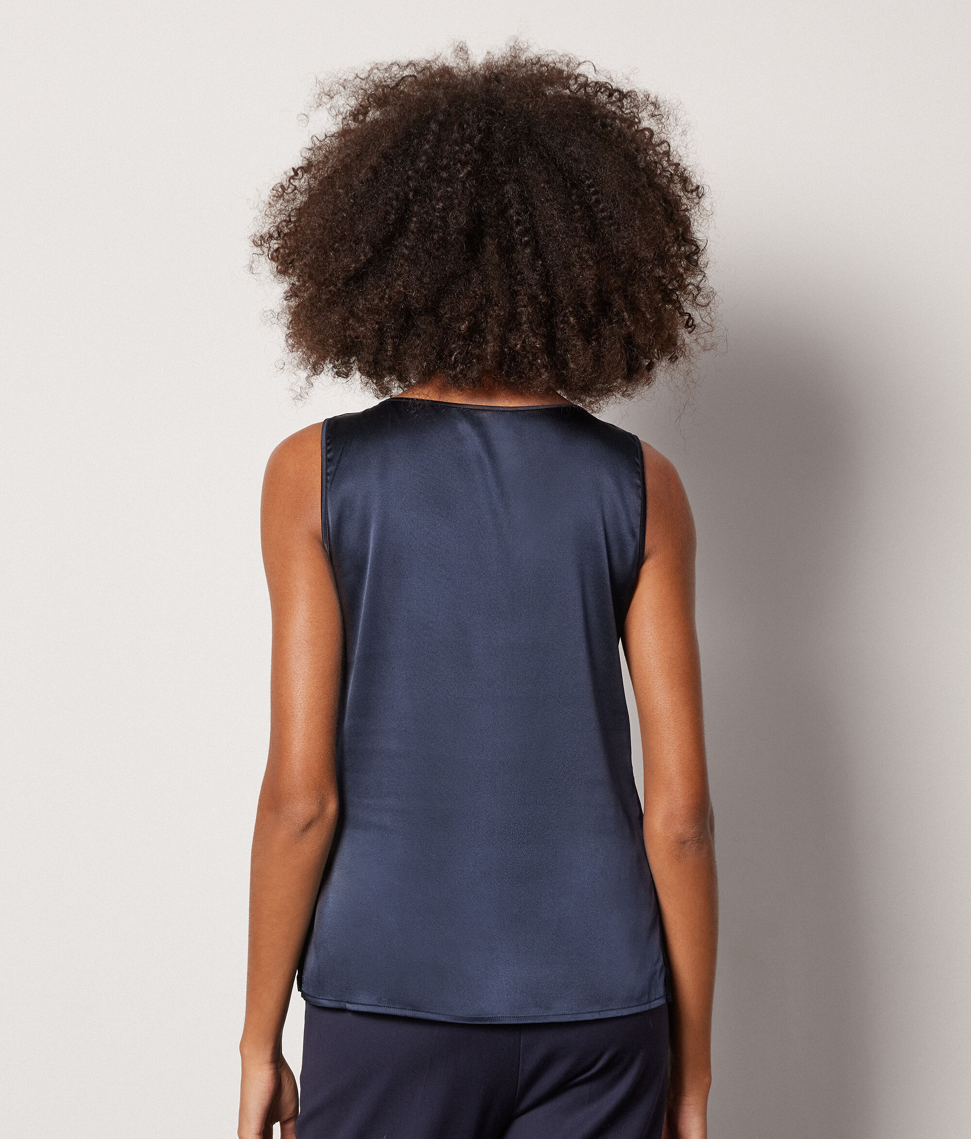 V-Neck Silk Camisole