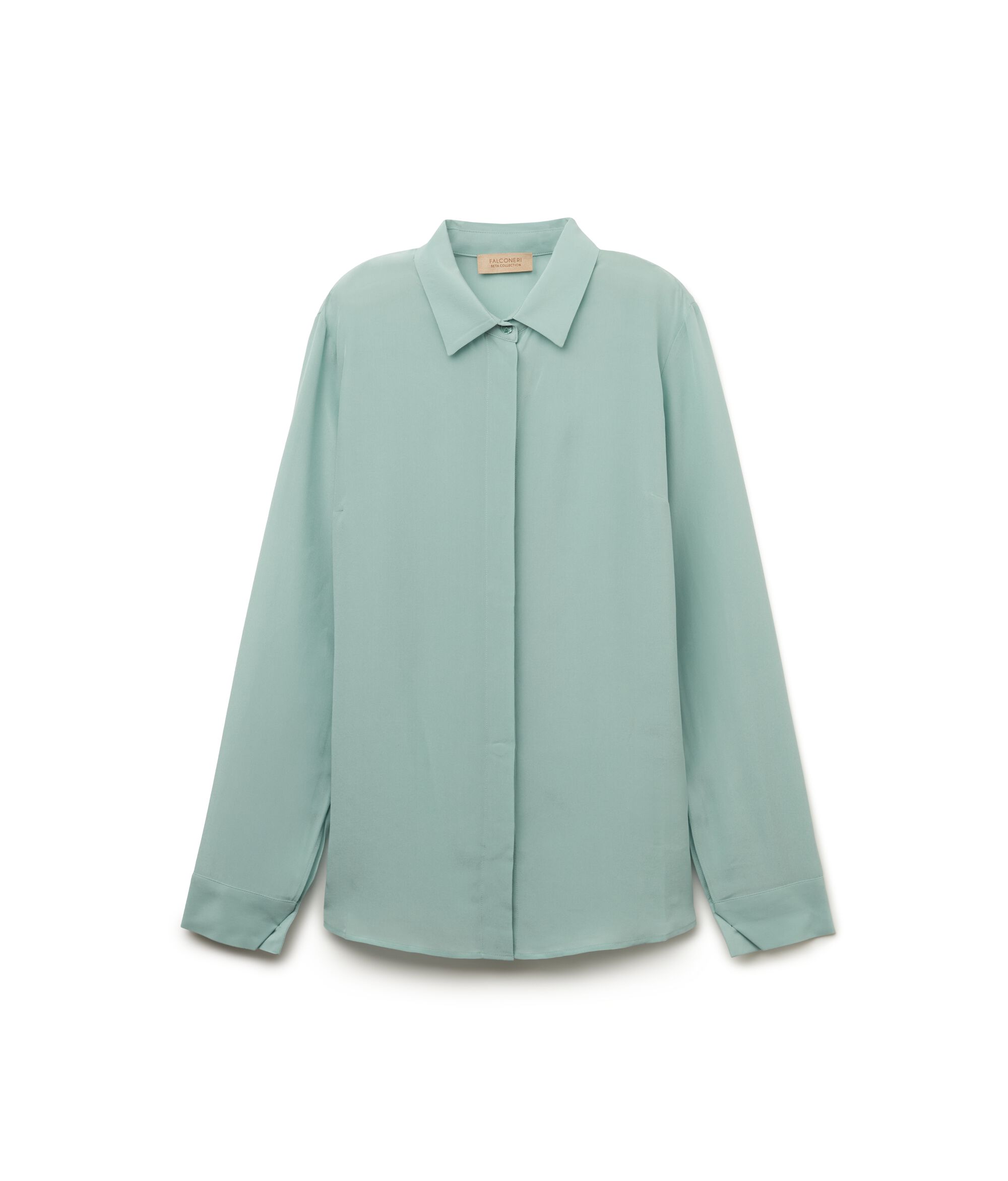 Silk Collared Shirt