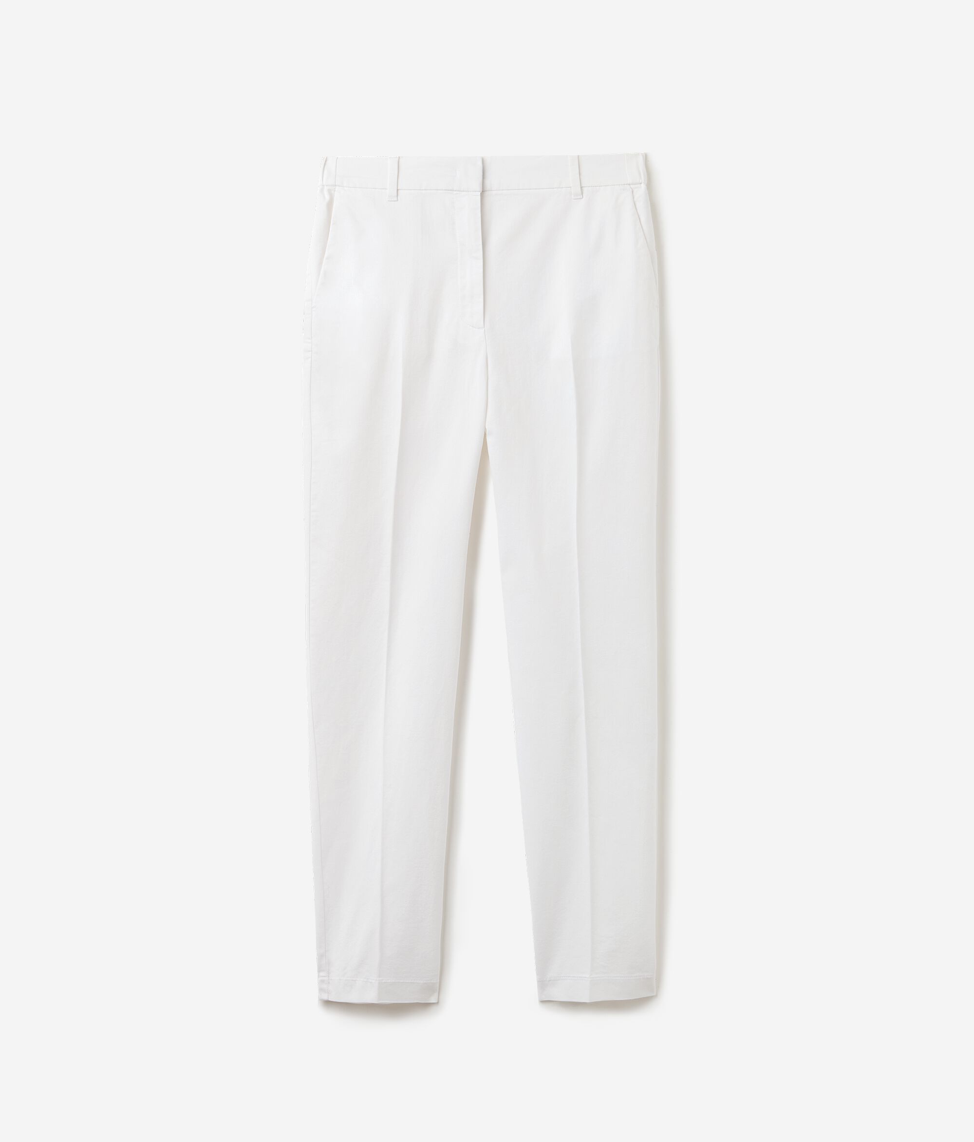 Zippered Cigarette Pants