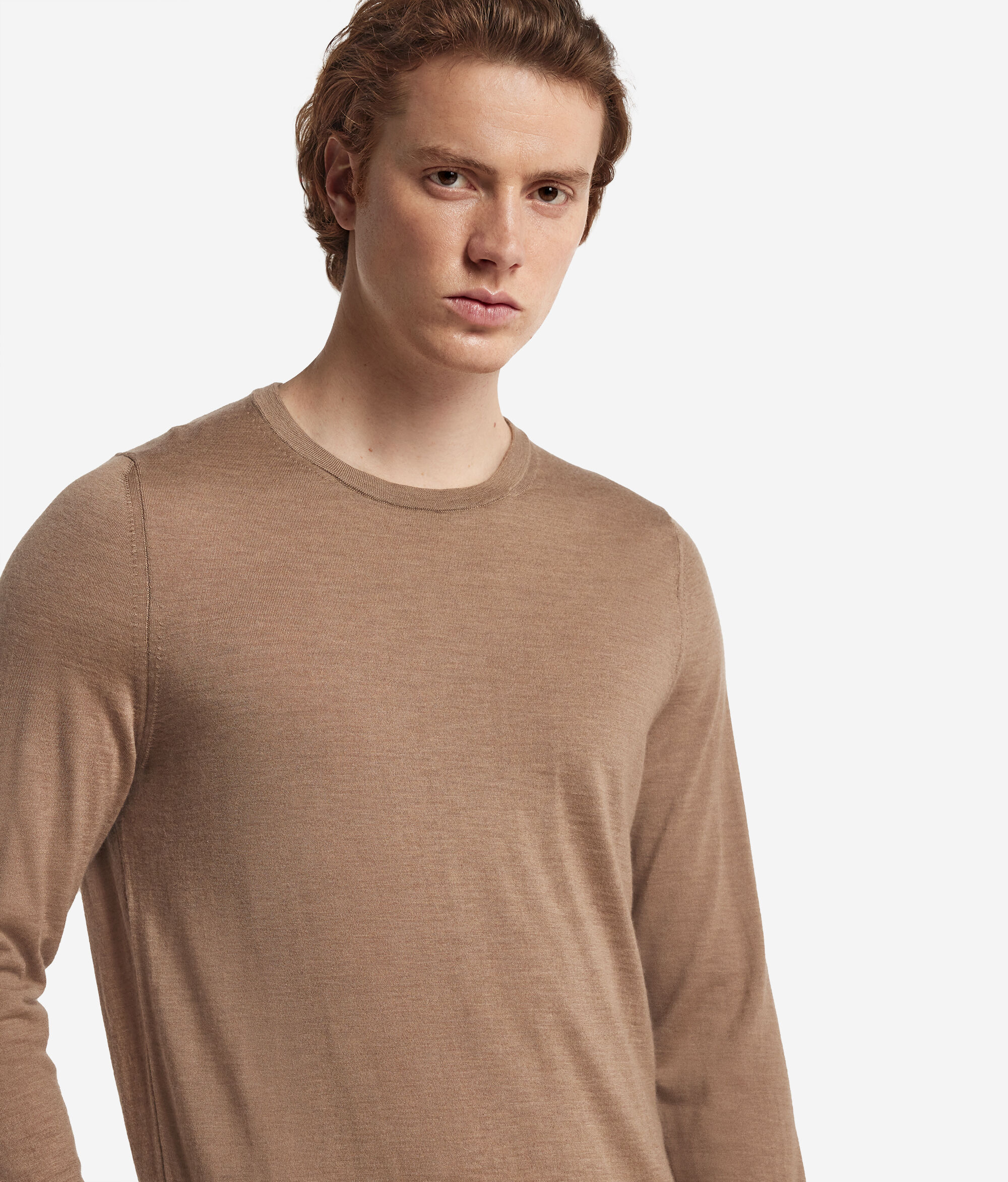Maglia Girocollo in Cashmere Ultrafine