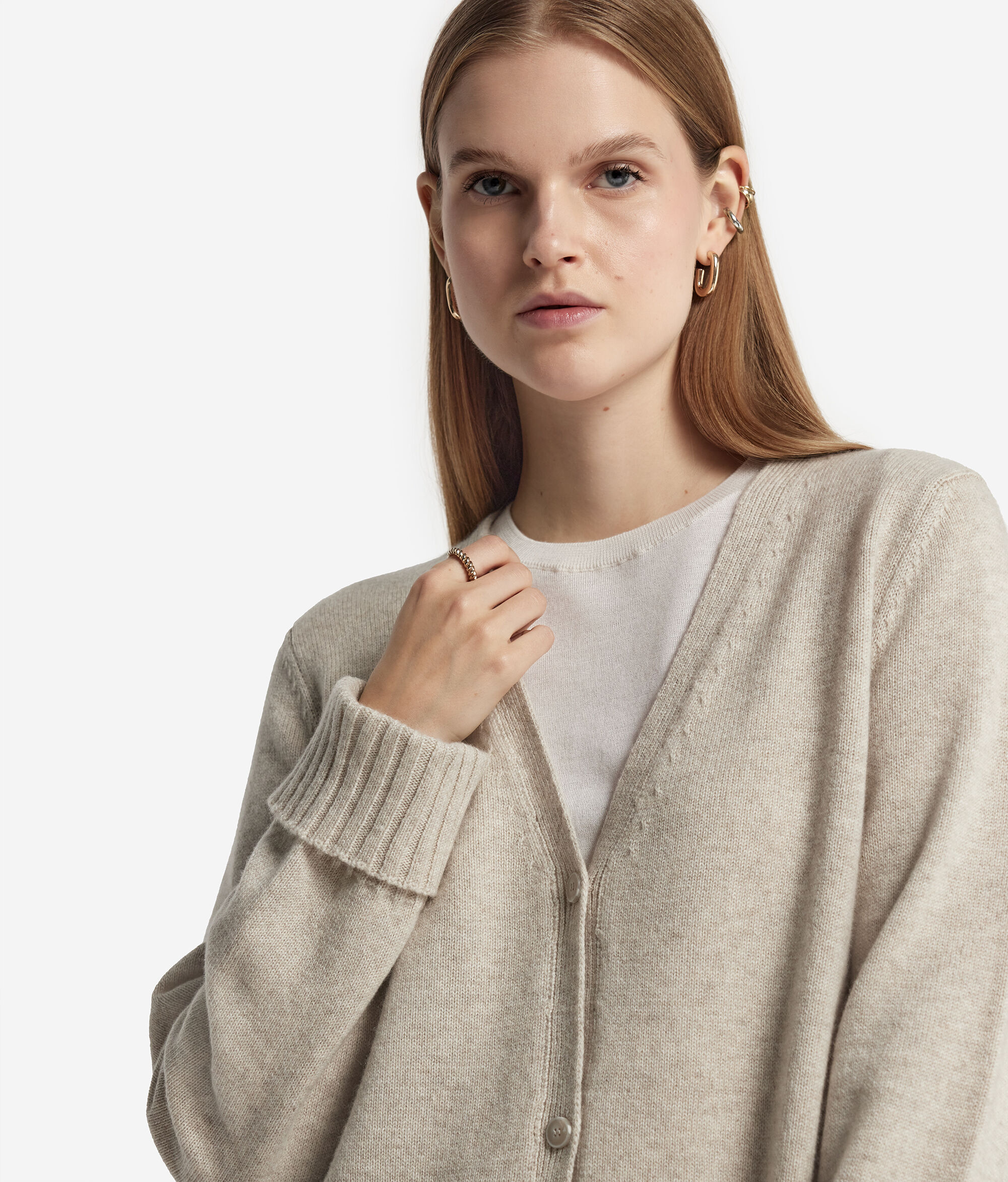 Ultrasoft Cashmere V-Neck Cardigan