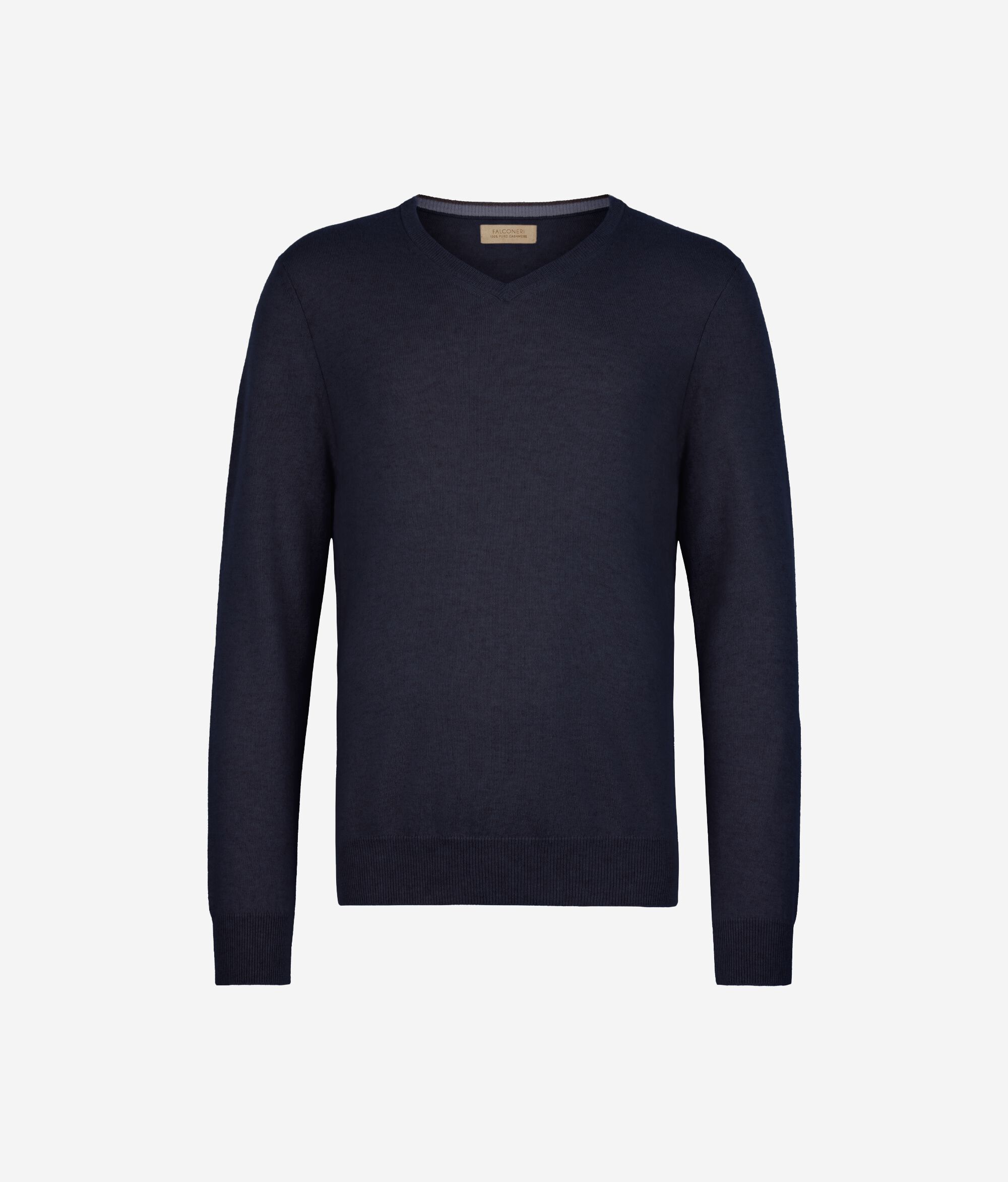 Pullover mit V-Ausschnitt aus Kaschmir Ultrasoft