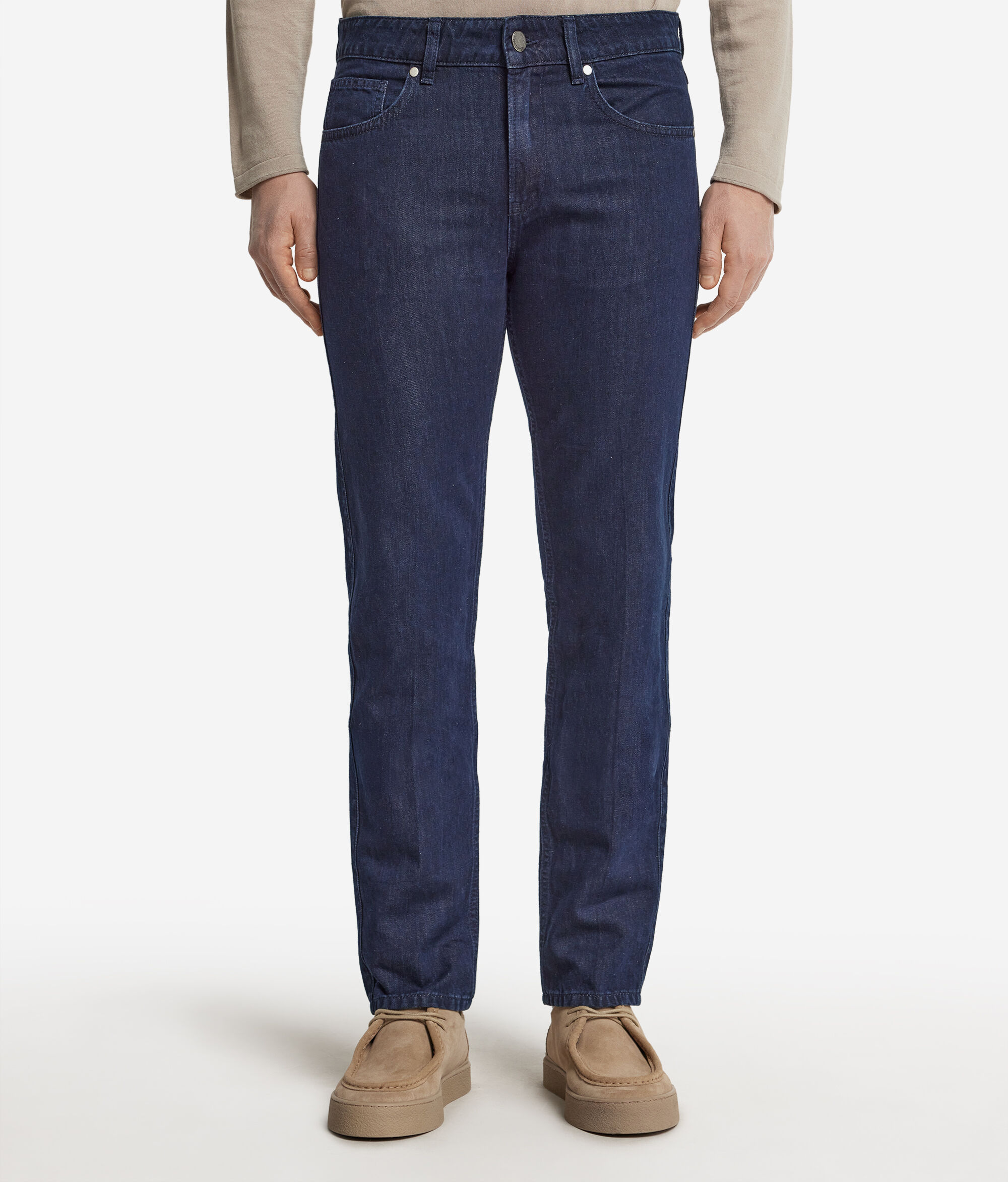 Cotton and Linen Jeans