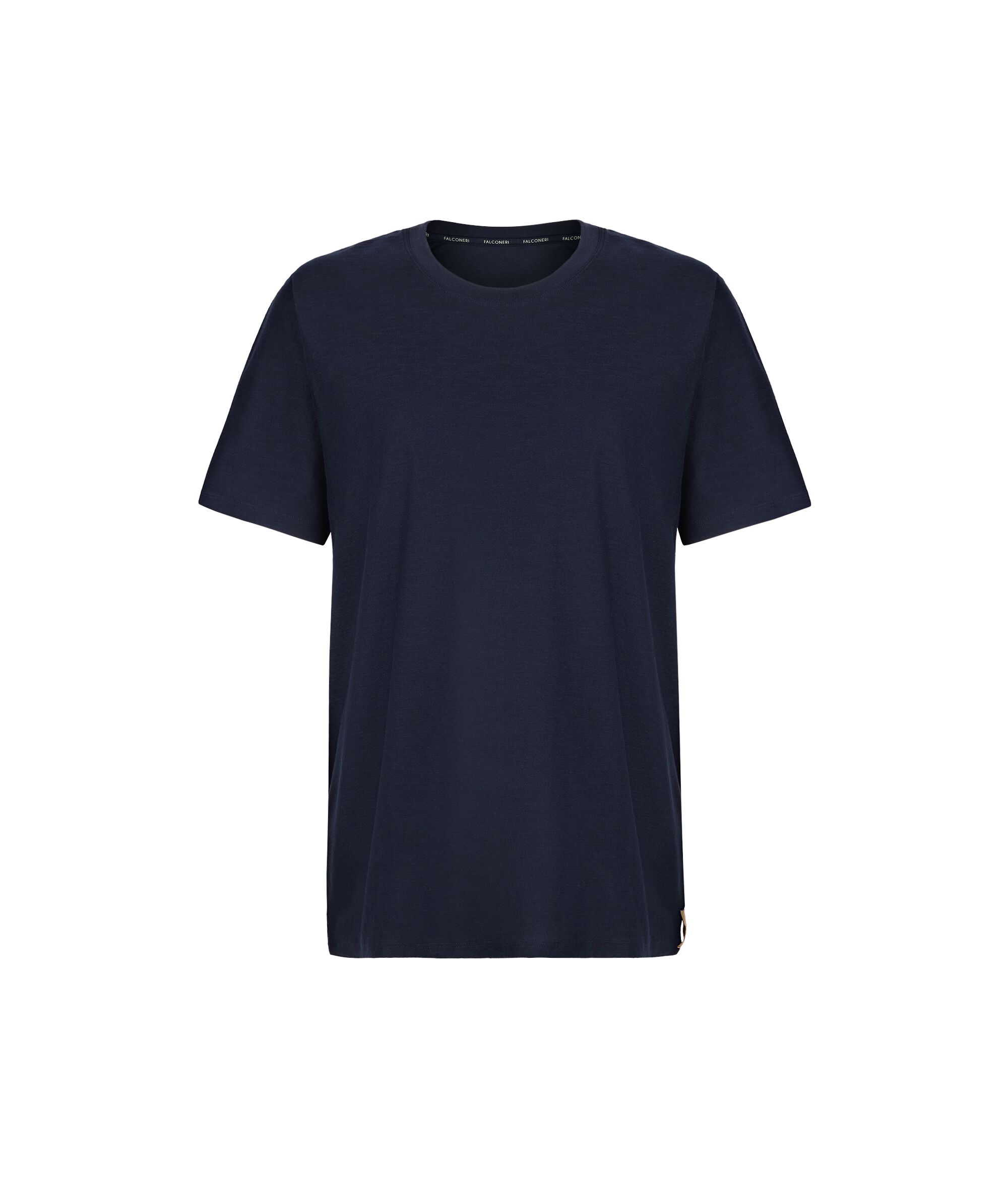 Short-Sleeved Round-Neck Cotton T-Shirt_9400