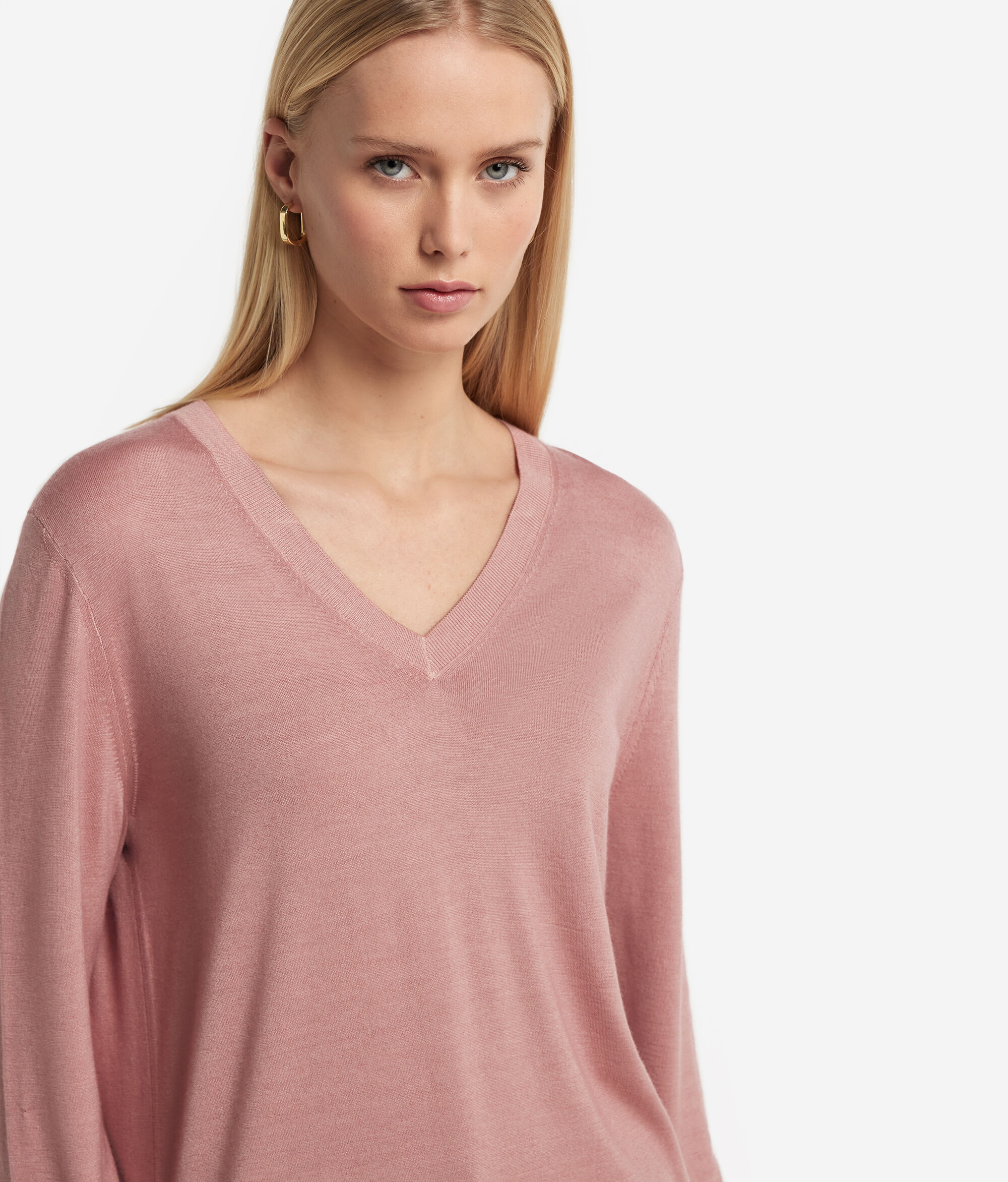 Ultrafine Cashmere V-Neck Jumper