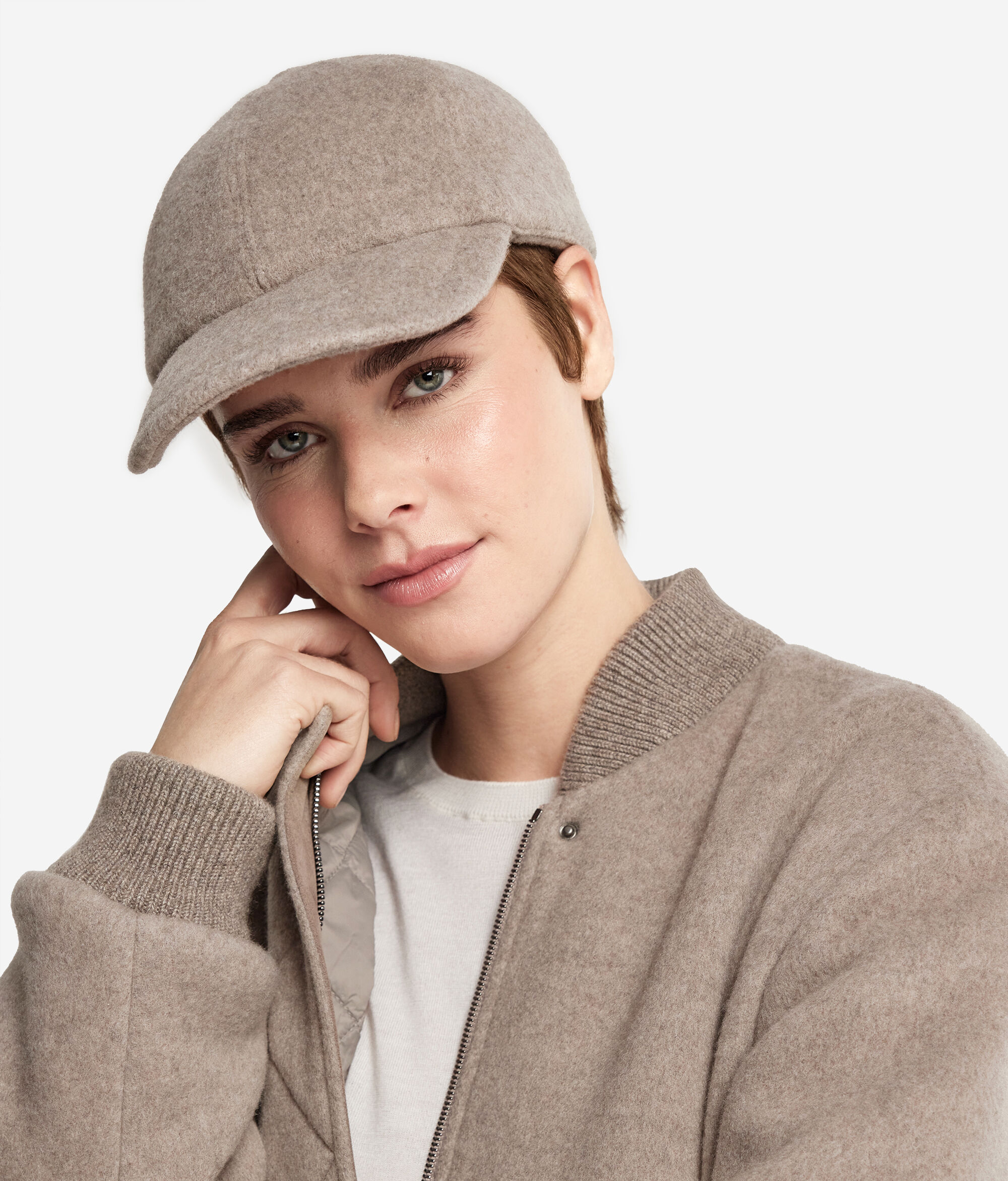 Gorra de beisbol de Cashmere