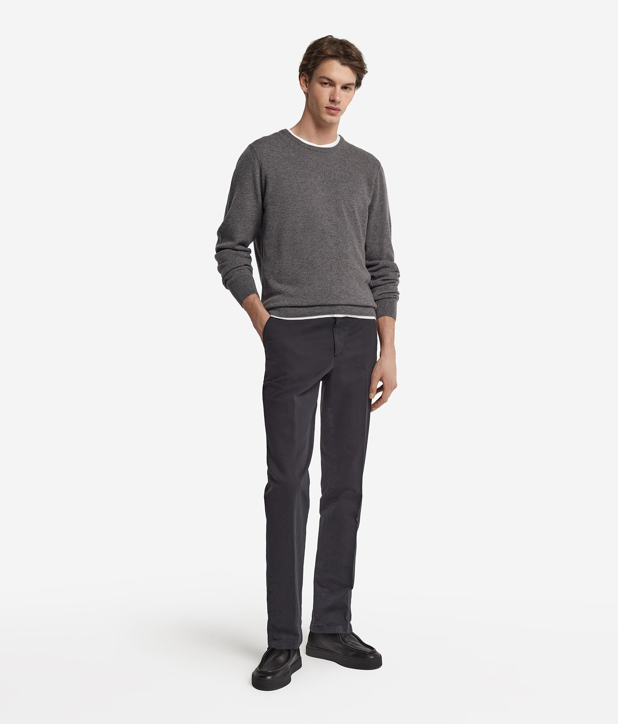 Ultrasoft Cashmere Round-Neck Jumper