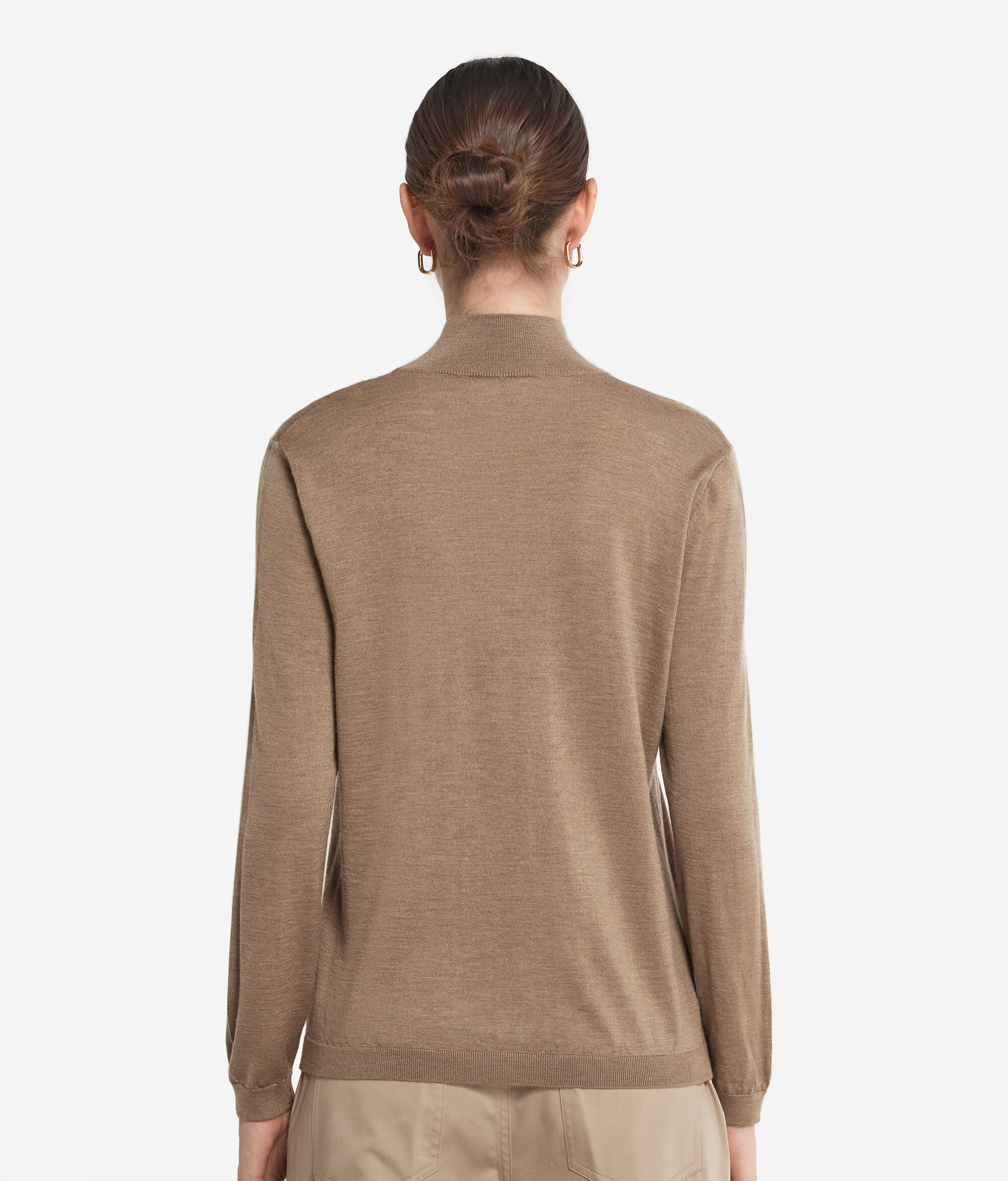 Turtleneck Jumper with Cashmere Finish
