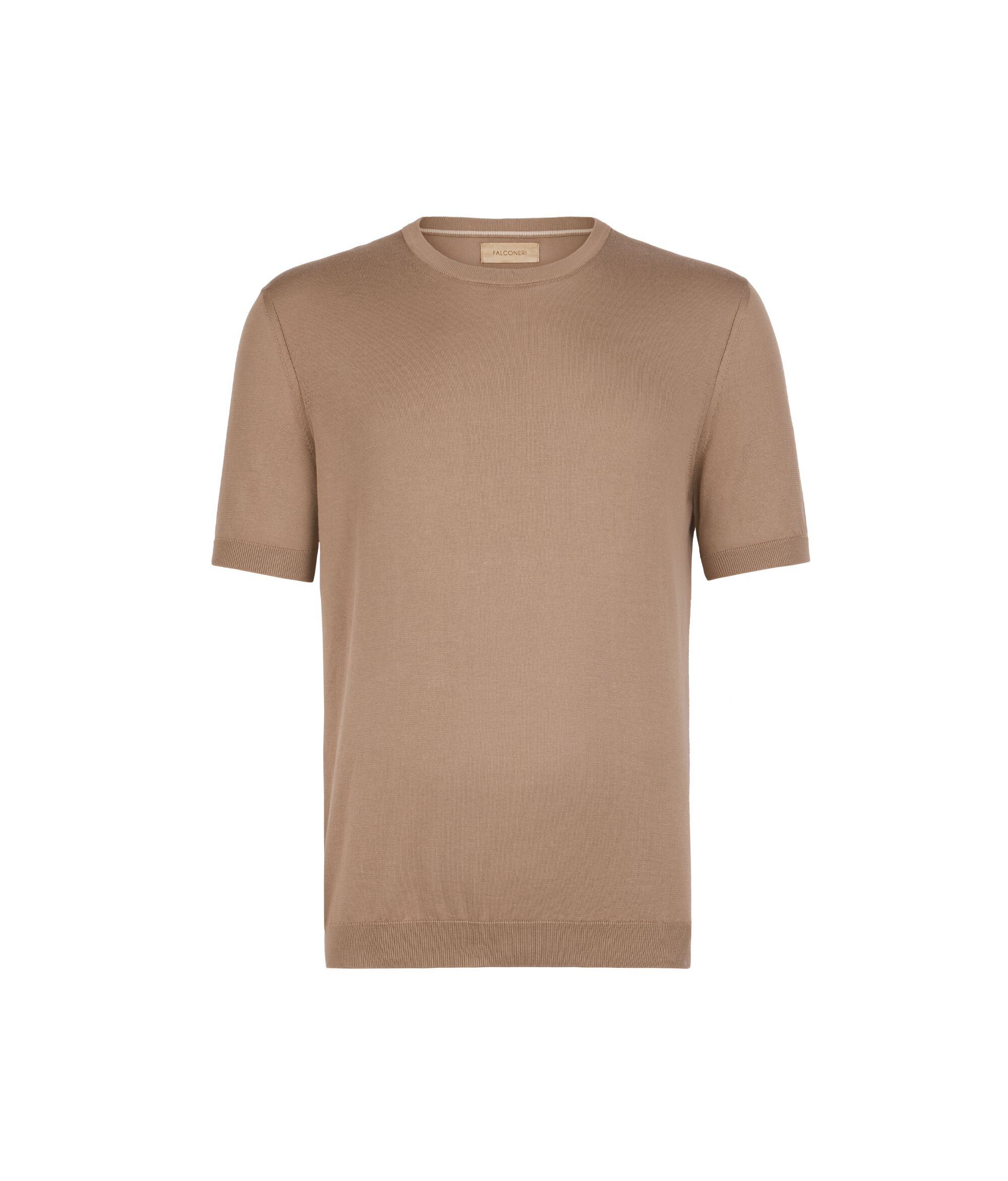 T-Shirt z okrągłym dekoltem i krótkim rękawem z bawełny Fresh