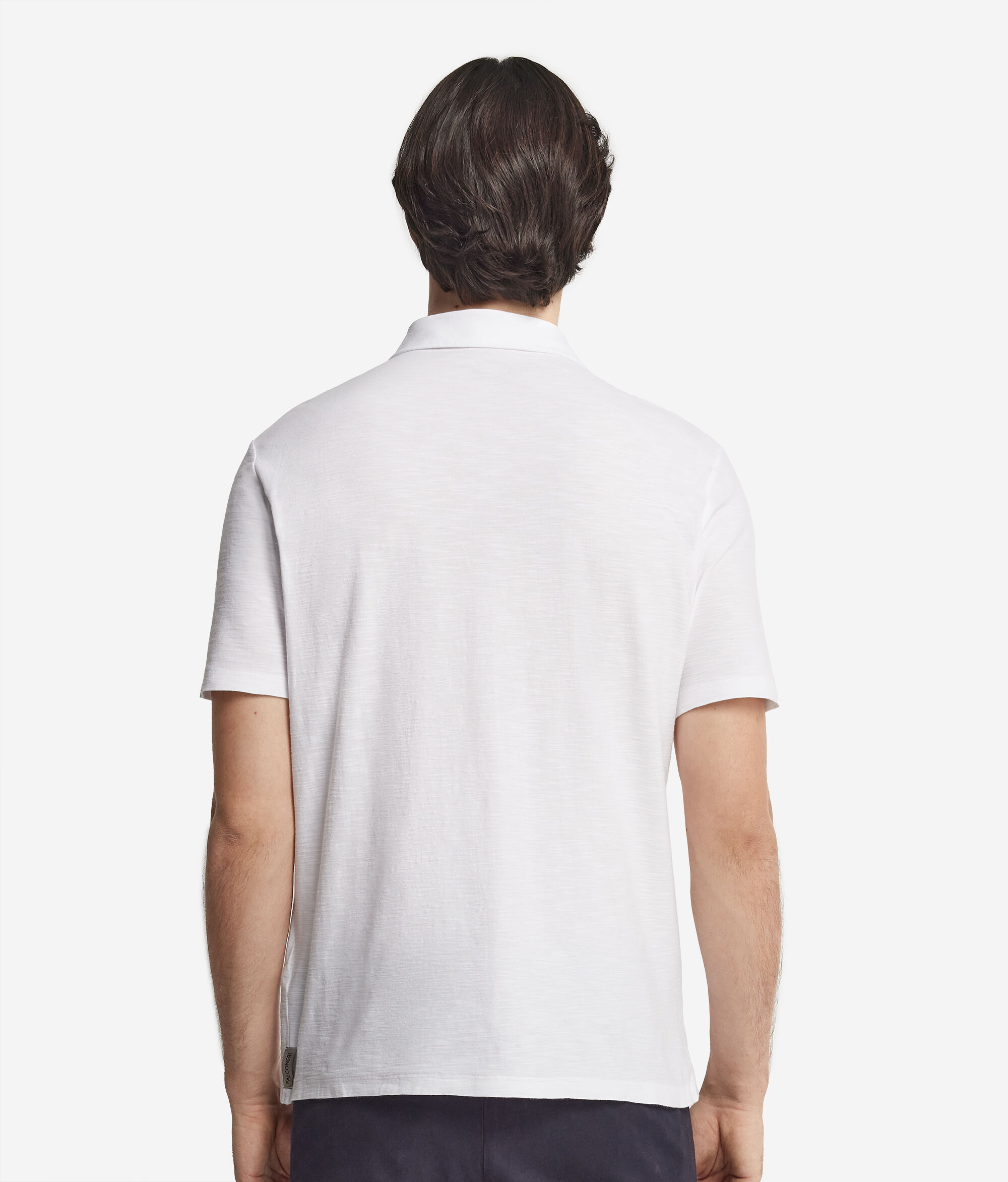 Polo en coton torsadé