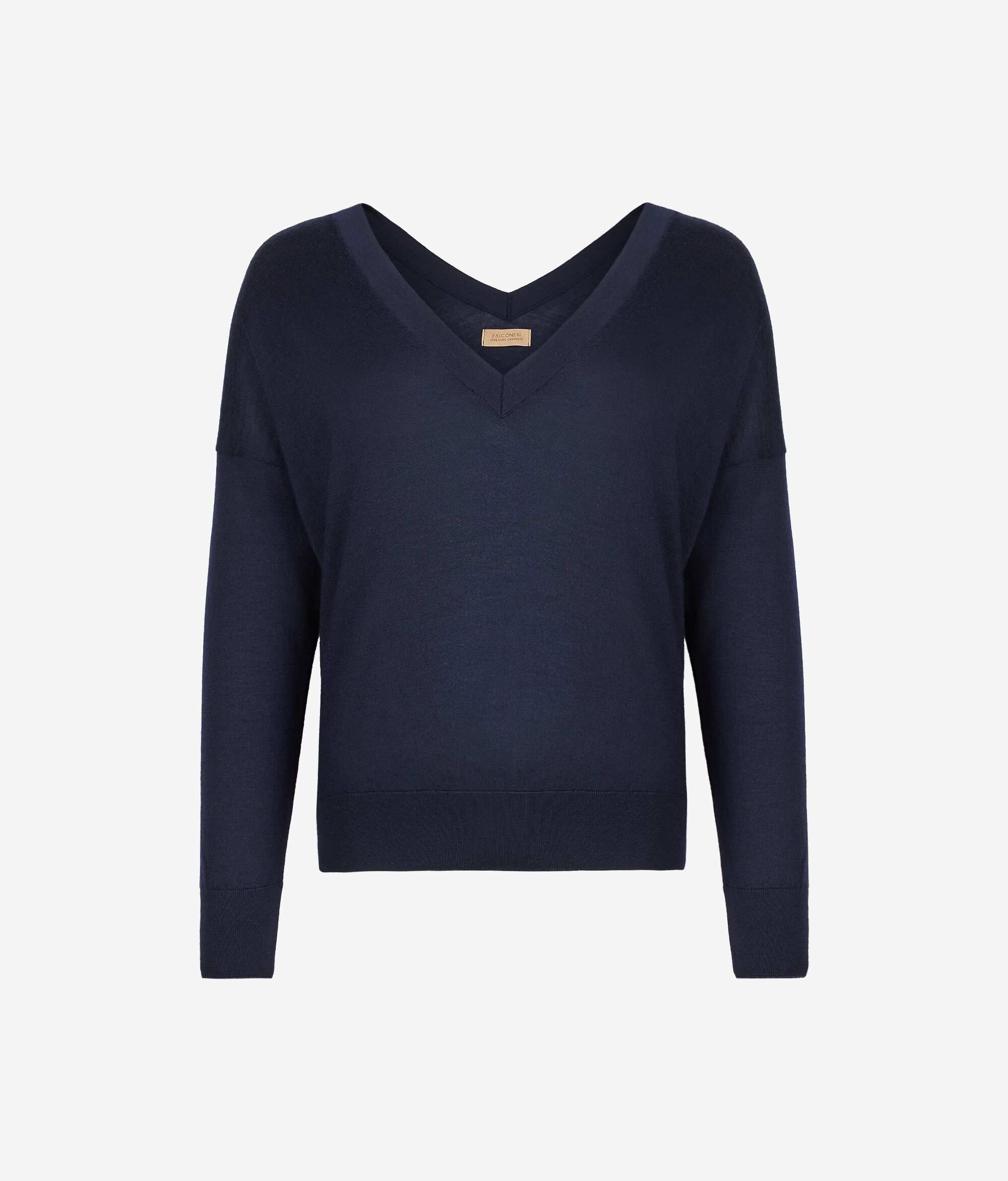 Pullover mit doppeltem V-Ausschnitt aus Kaschmir Ultrafine