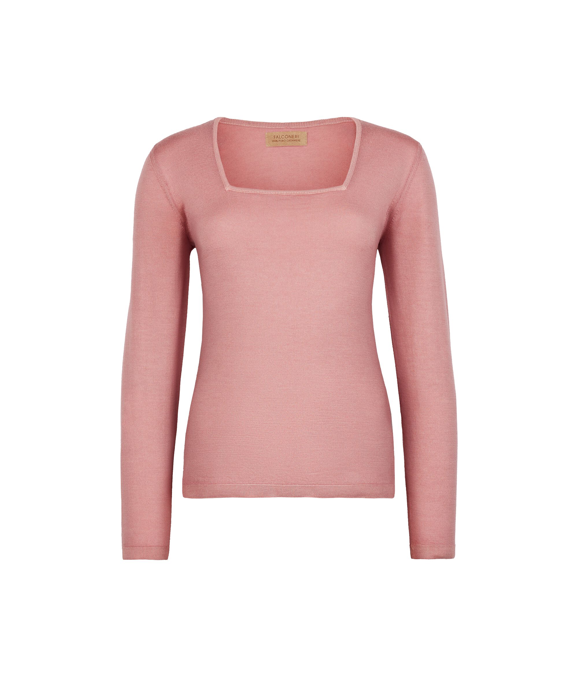 Ultrafine Cashmere Square Neck Jumper