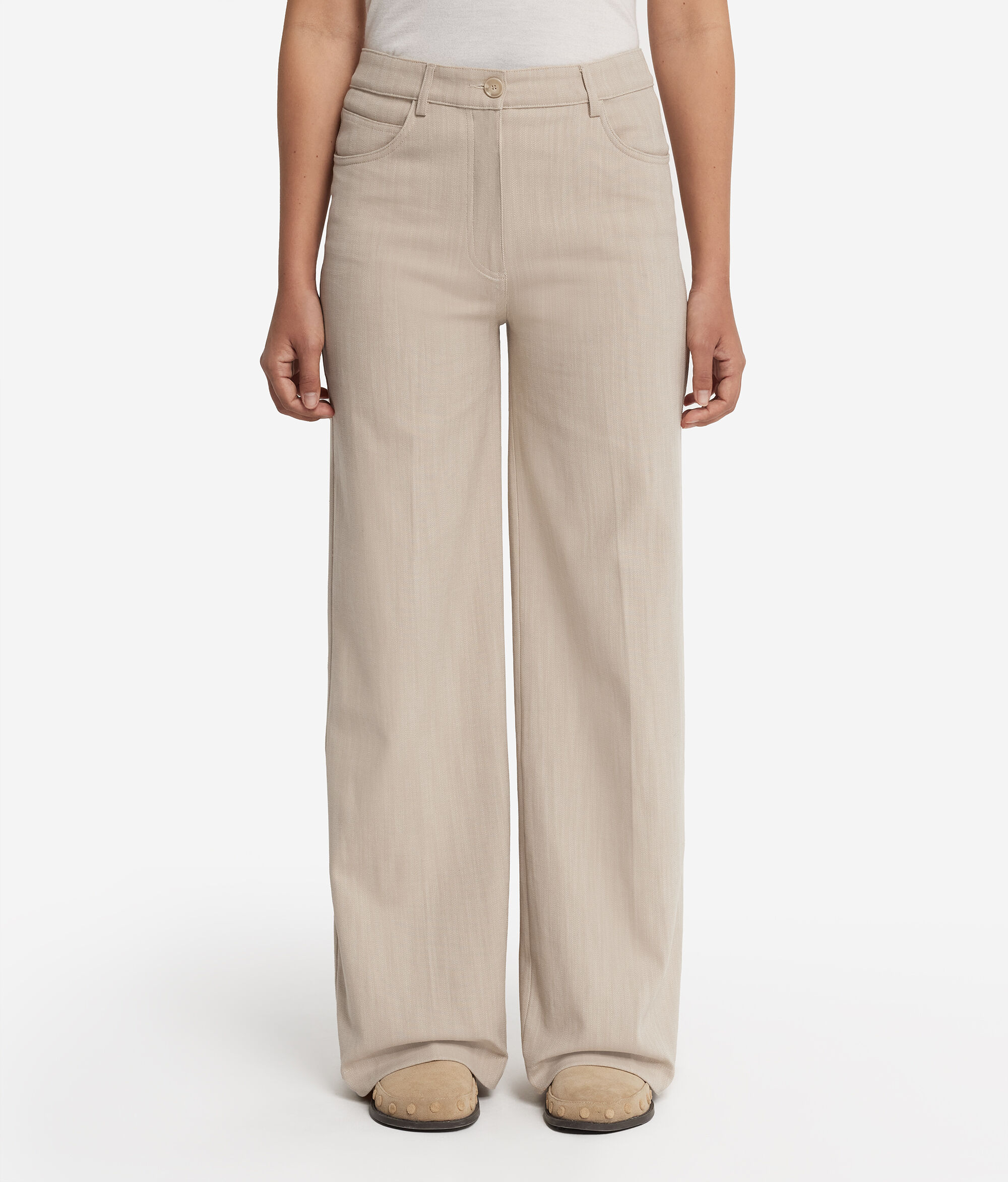Wide Cotton Pants