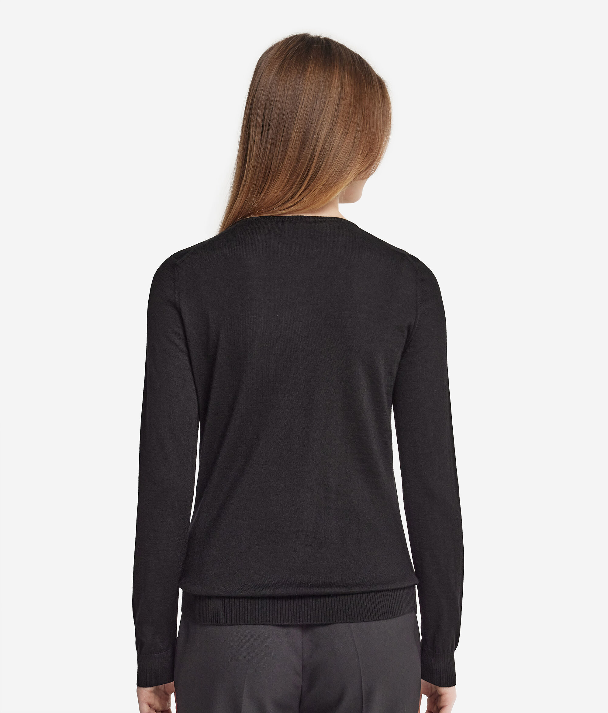 Pullover mit V-Ausschnitt aus Kaschmir Ultrafine