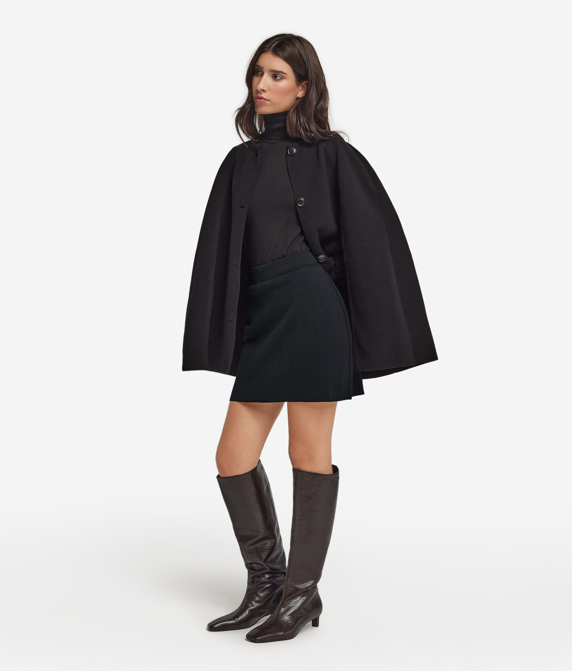 Dvostrana suknja od ultrafinog kašmira