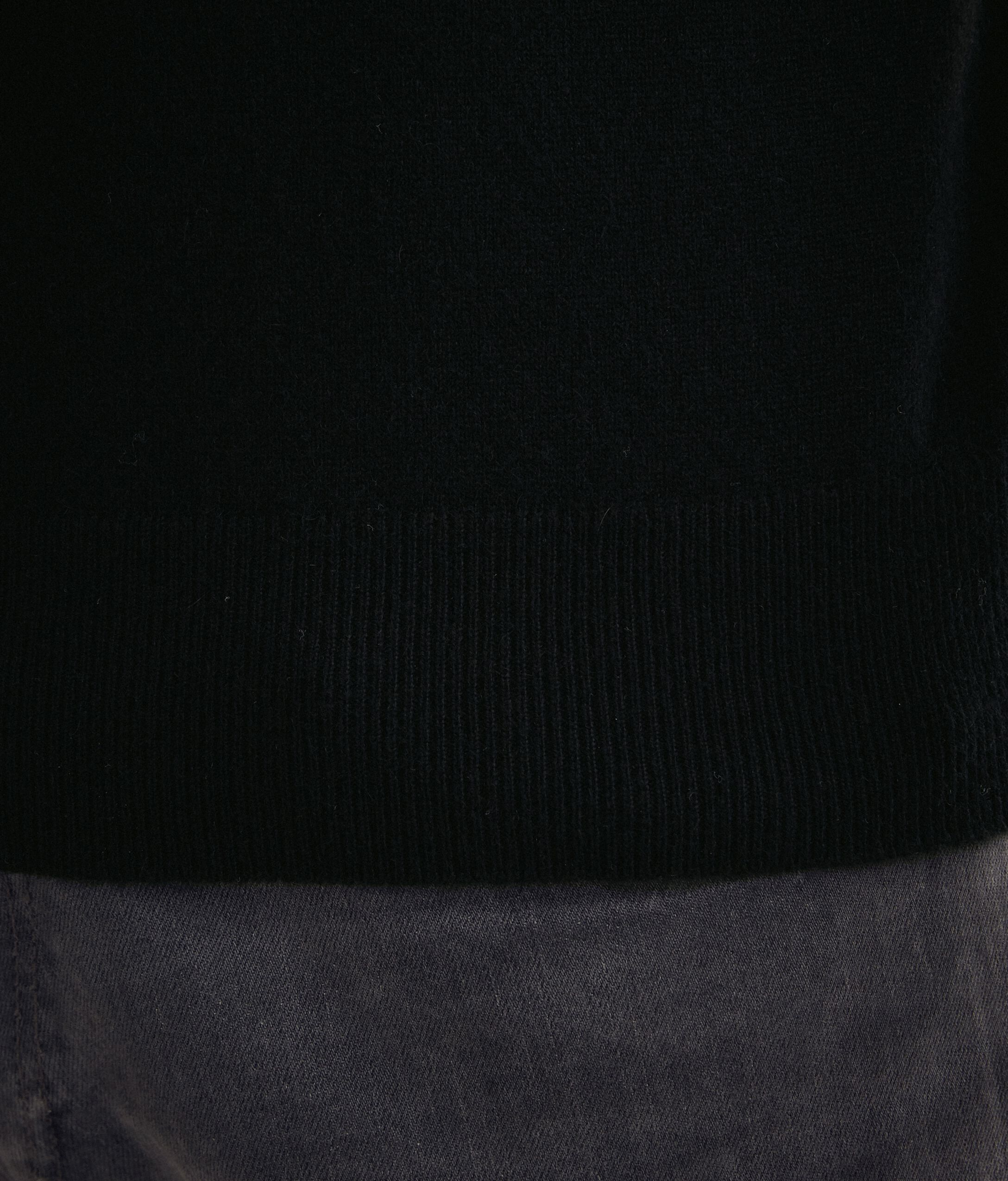 Herren-Pullover mit Reißverschluss aus Kaschmir Ultrasoft