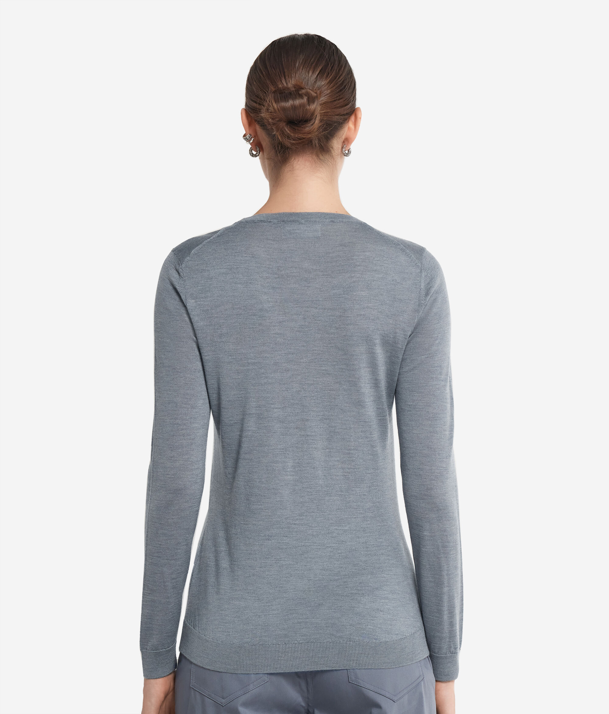 Round-Neck Ultrafine Cashmere Jumper