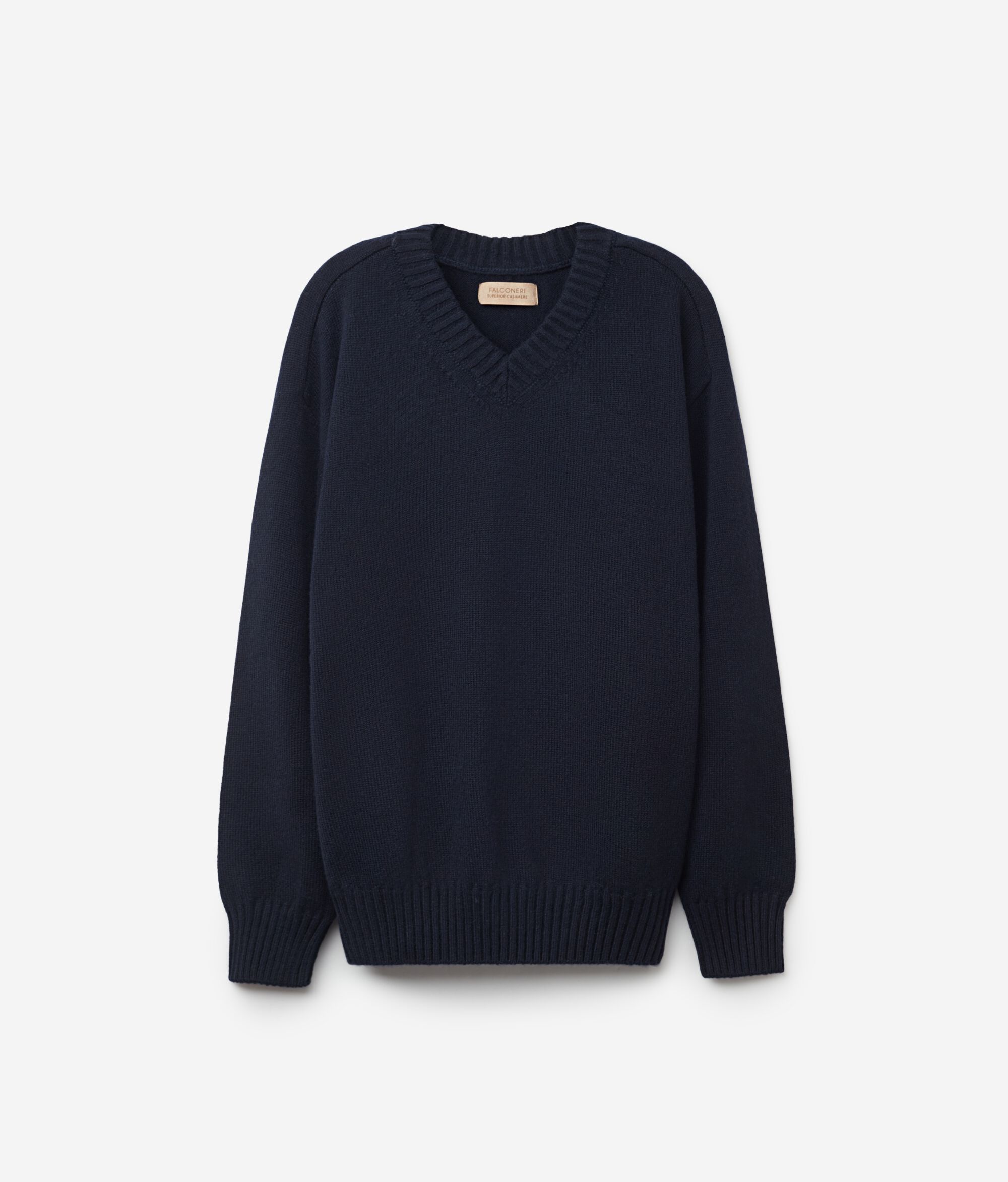 Ultrasoft Cashmere V-Neck Jumper with Set-In Sleeves