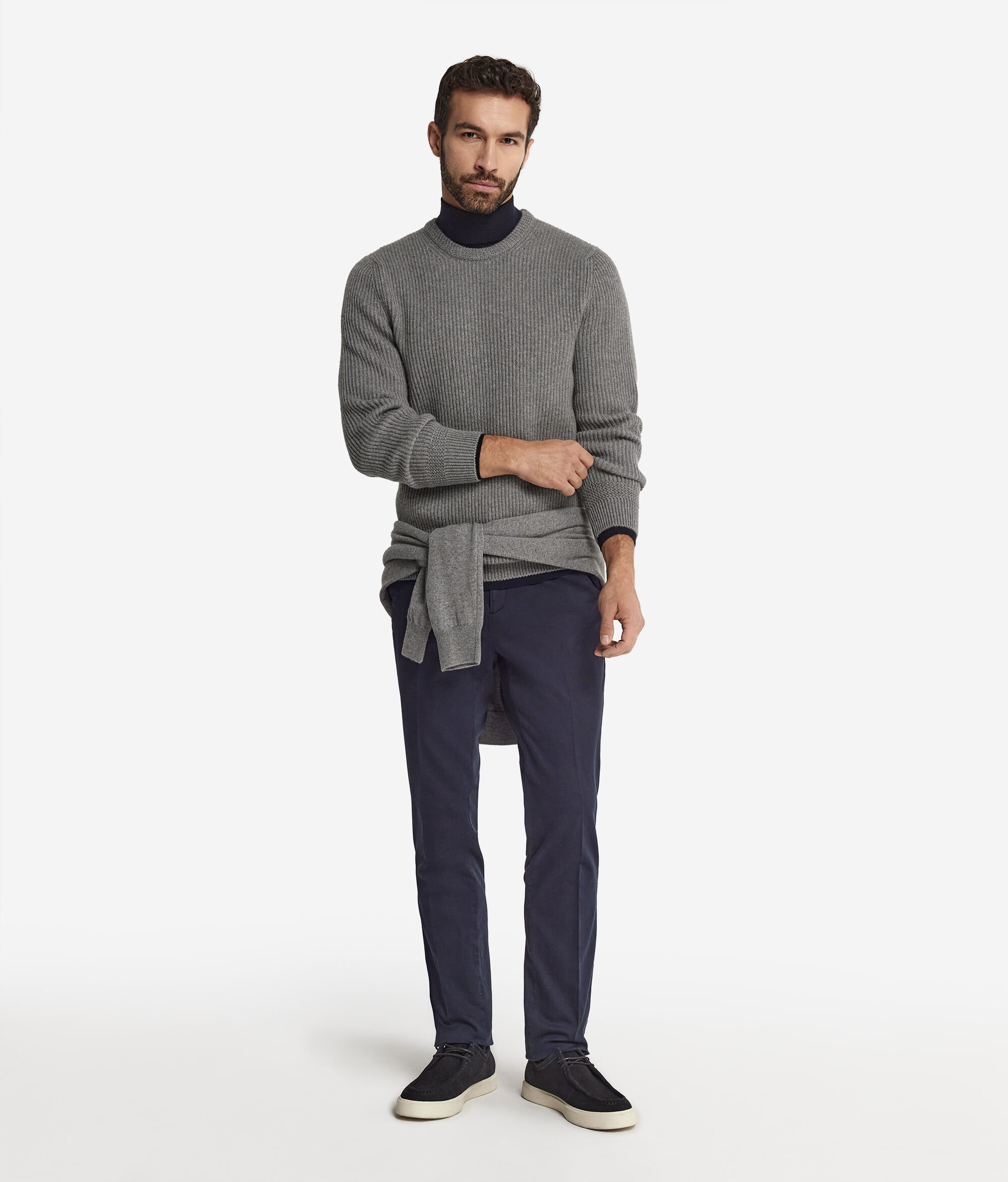 Girocollo Cashmere Ultrasoft in Costa Inglese