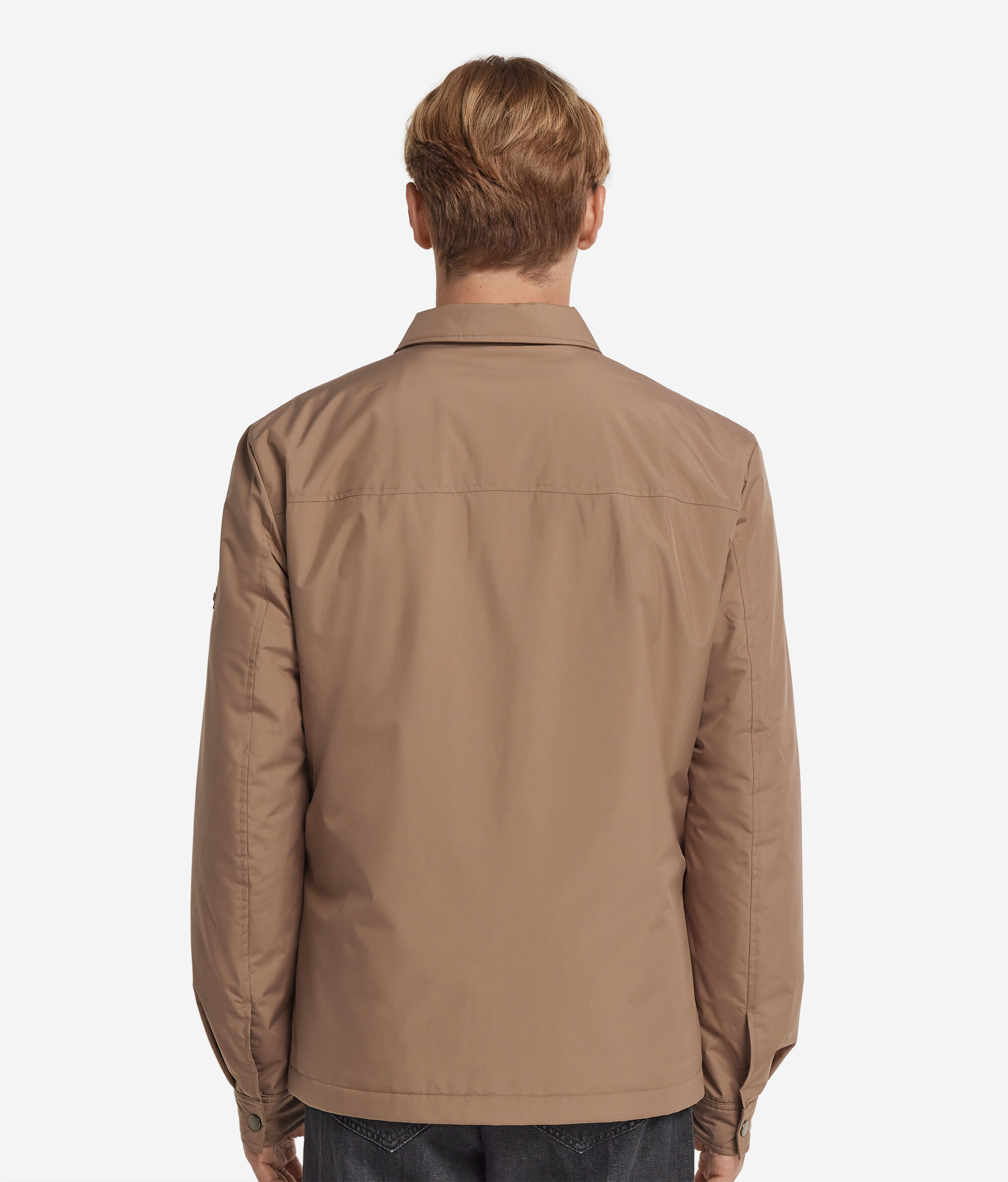 Overshirt tecnico con Zip