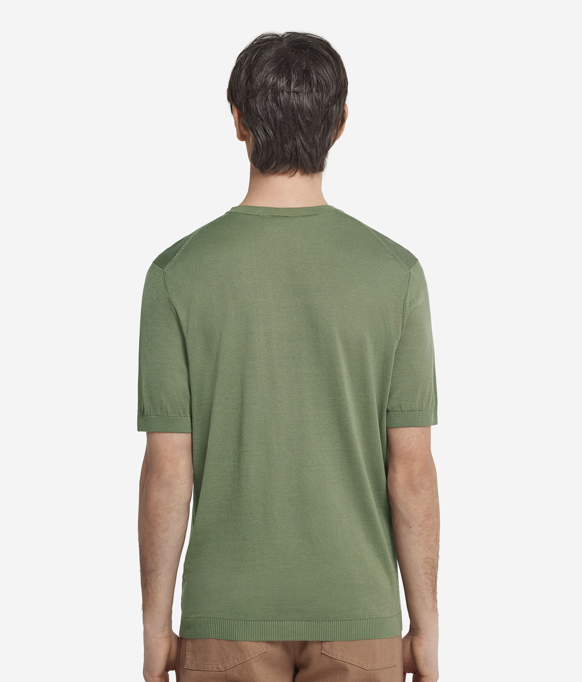 Κοντομάνικο T-Shirt από Silk Cotton
