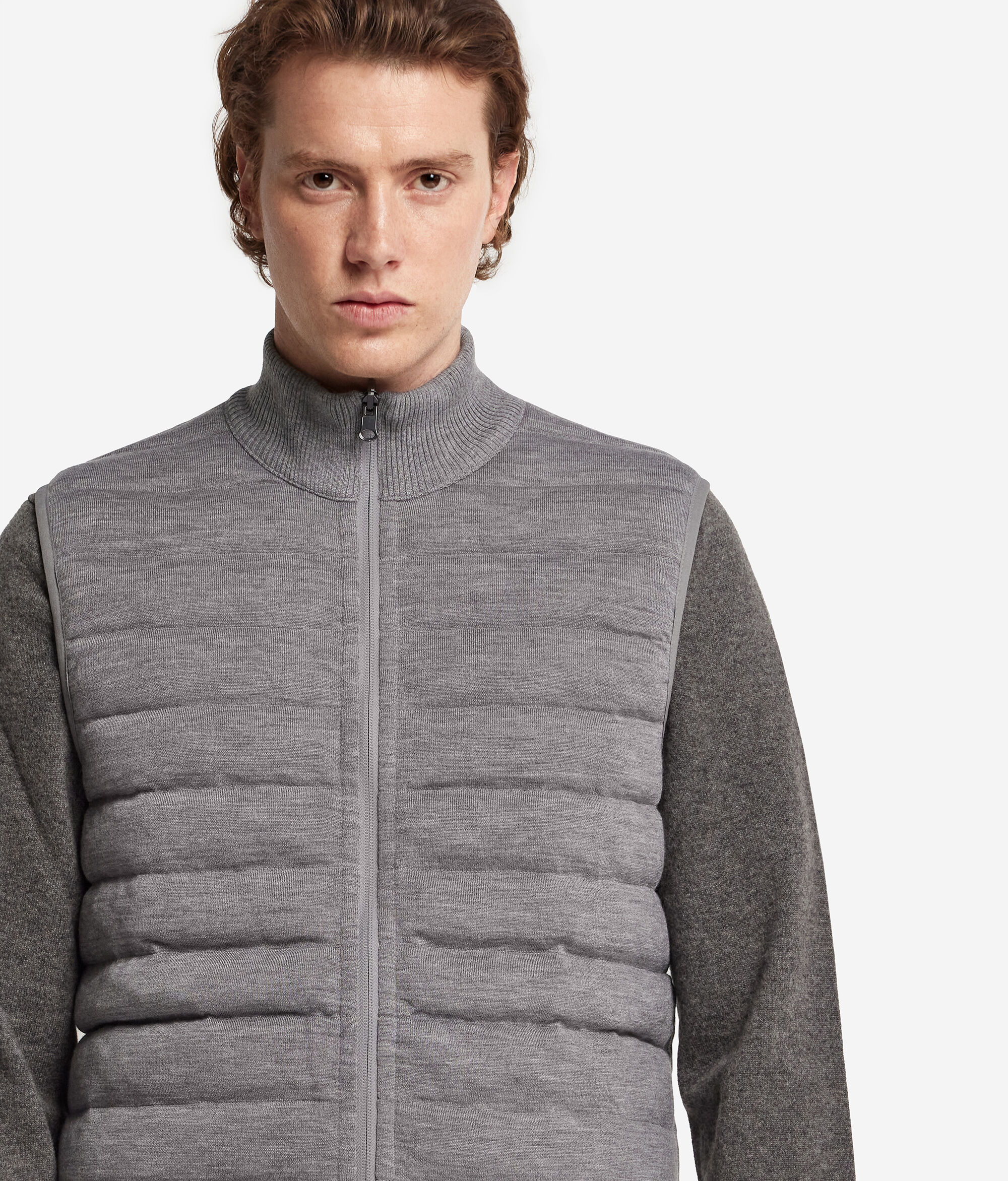 Piumino Reversibile in Cashmere