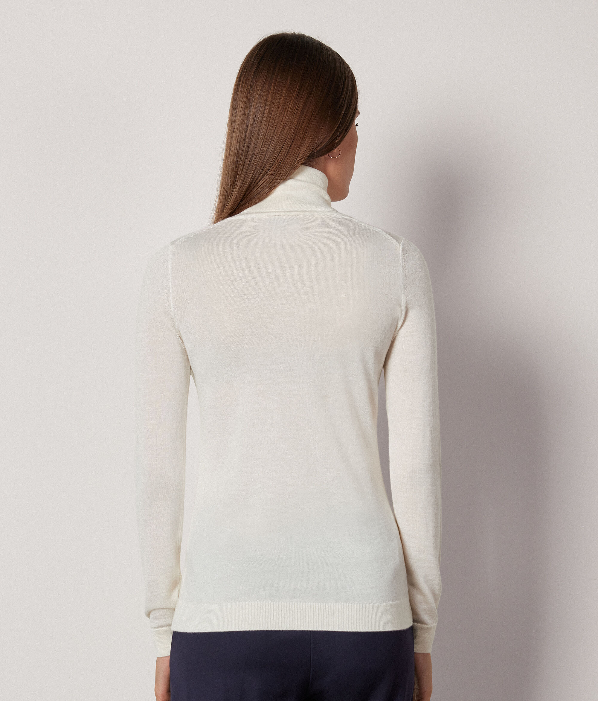 Ultrafine Cashmere Balıkçı Yaka Kazak