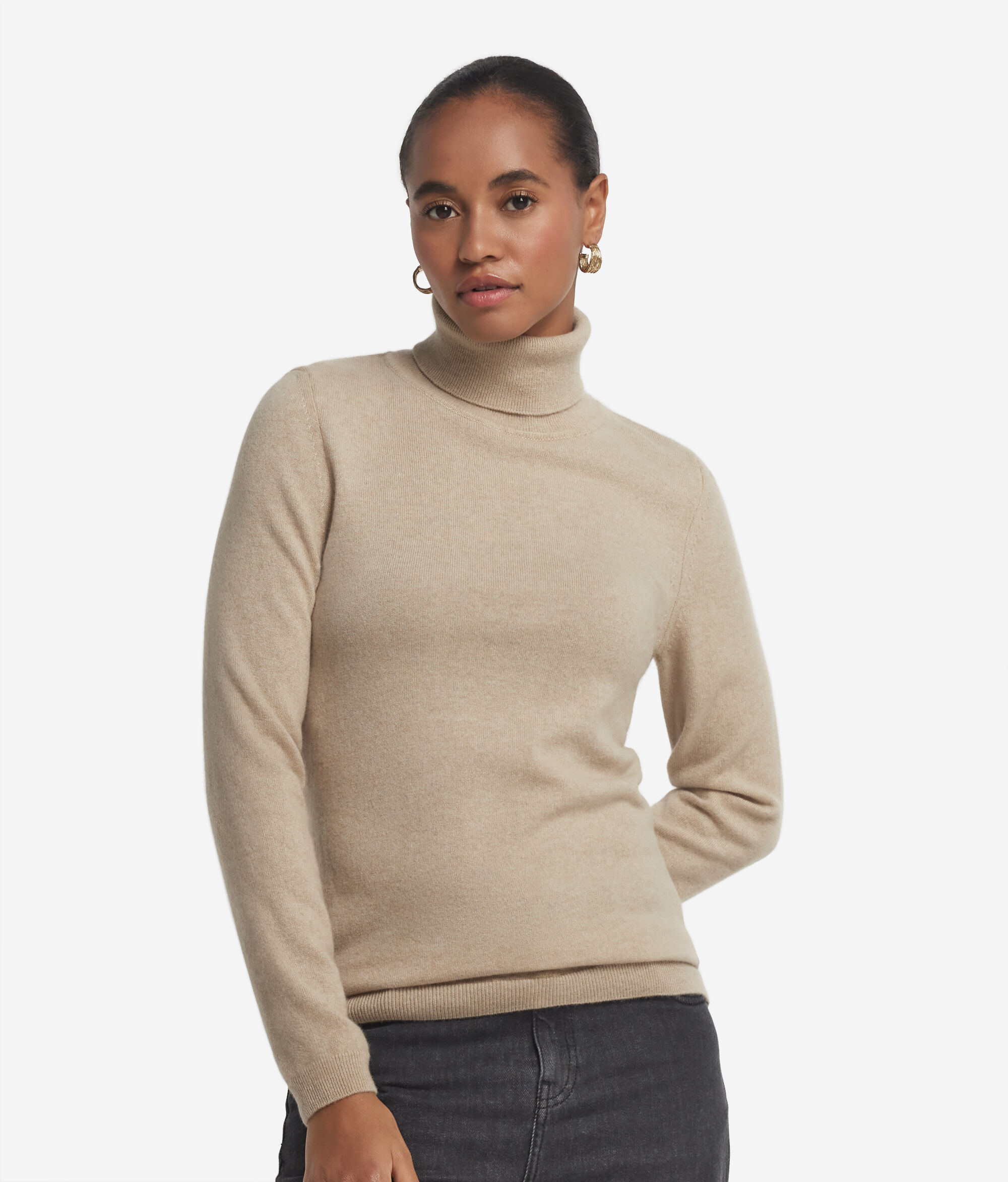 Ultrasoft Cashmere Turtleneck Jumper