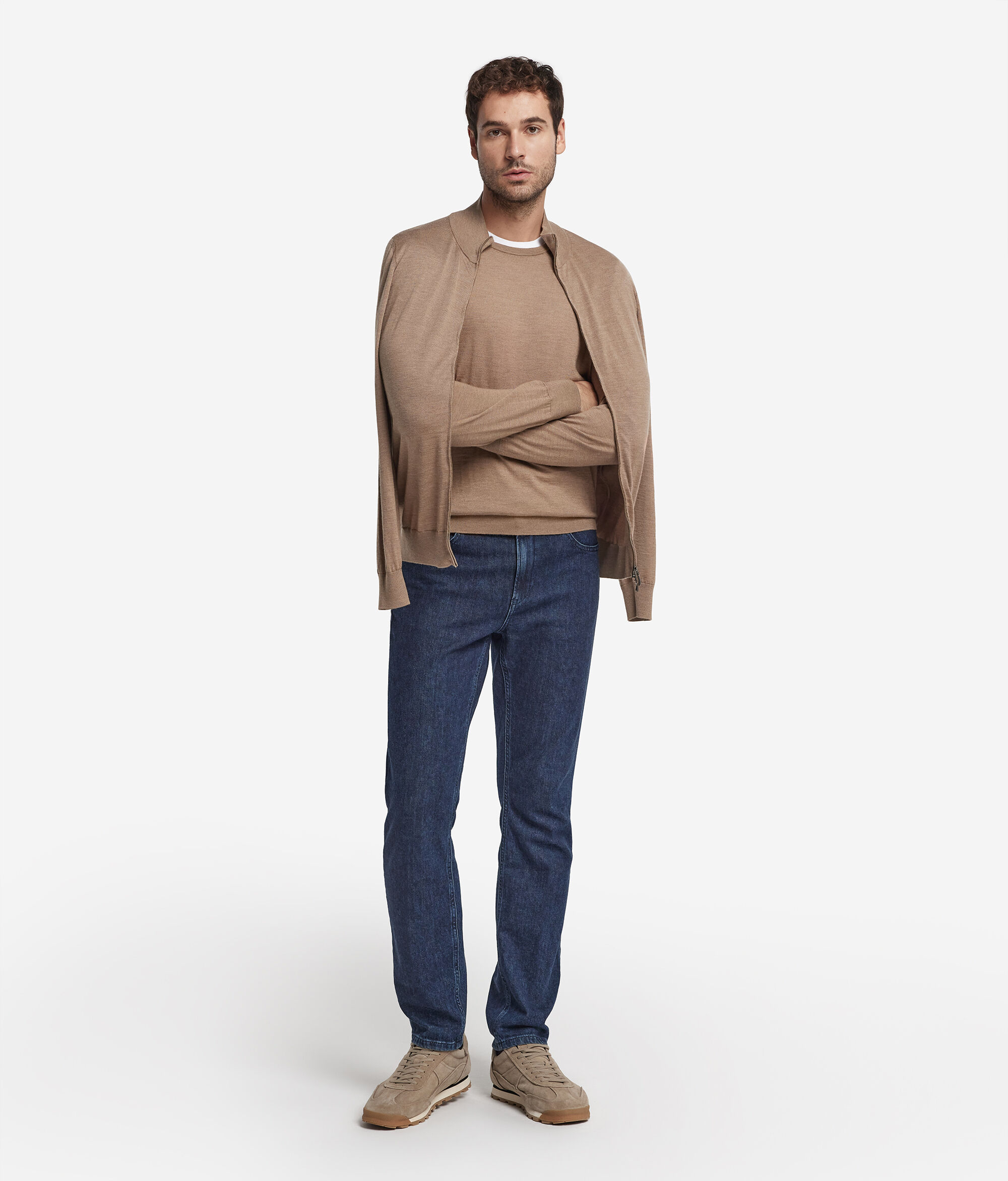 Round-Neck Ultrafine Cashmere Jumper