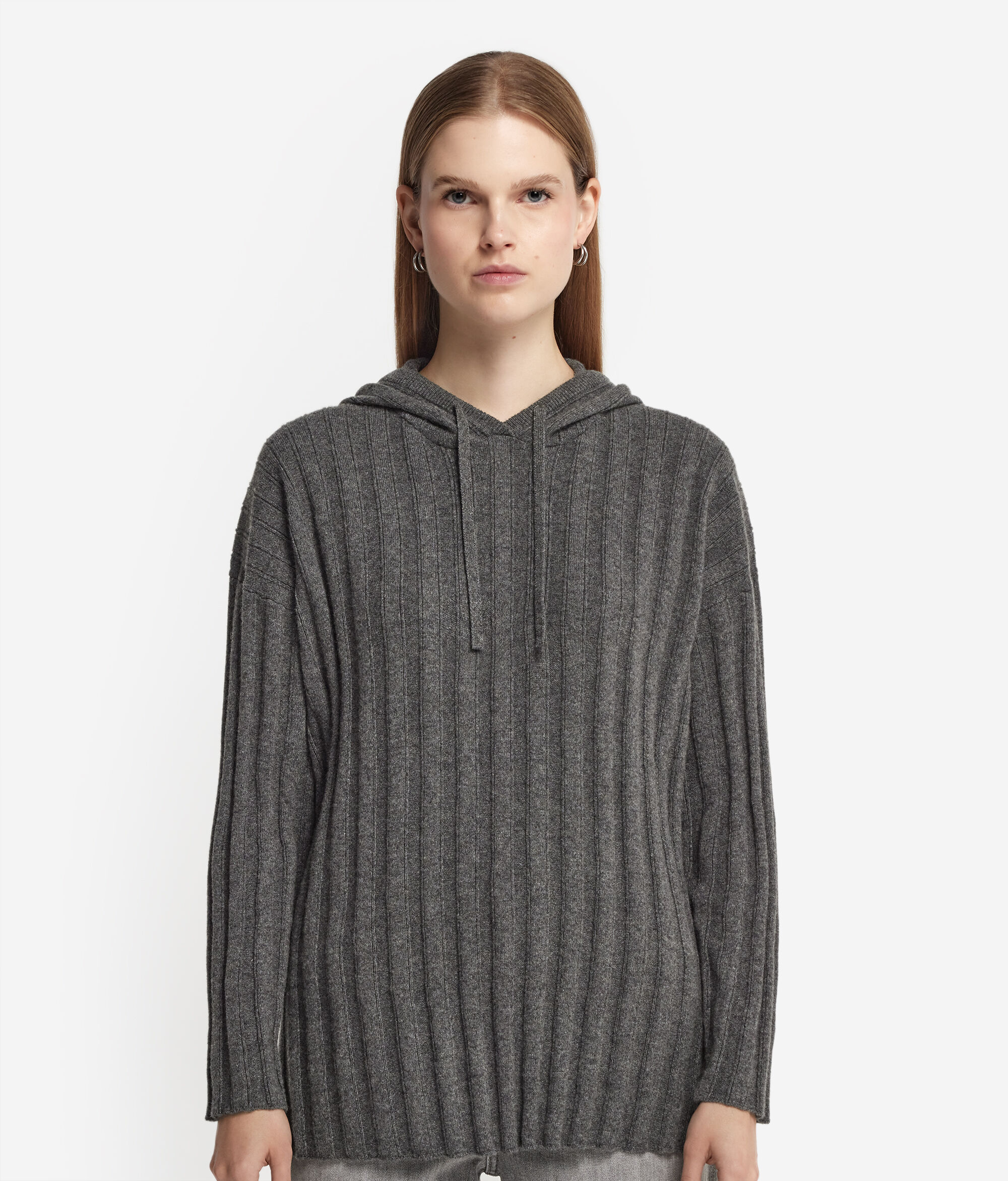 Dessuadora de canalé de cashmere ultrasoft