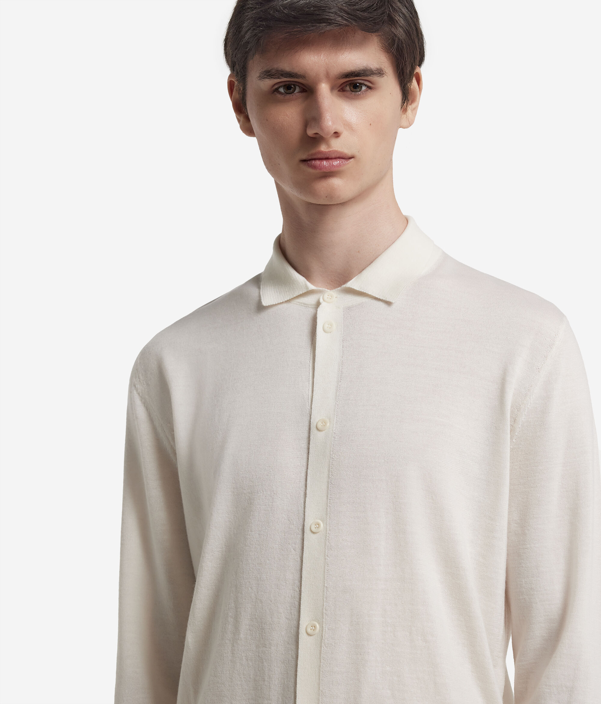 Πλεκτό Πουκάμισο από Ultrafine Cashmere