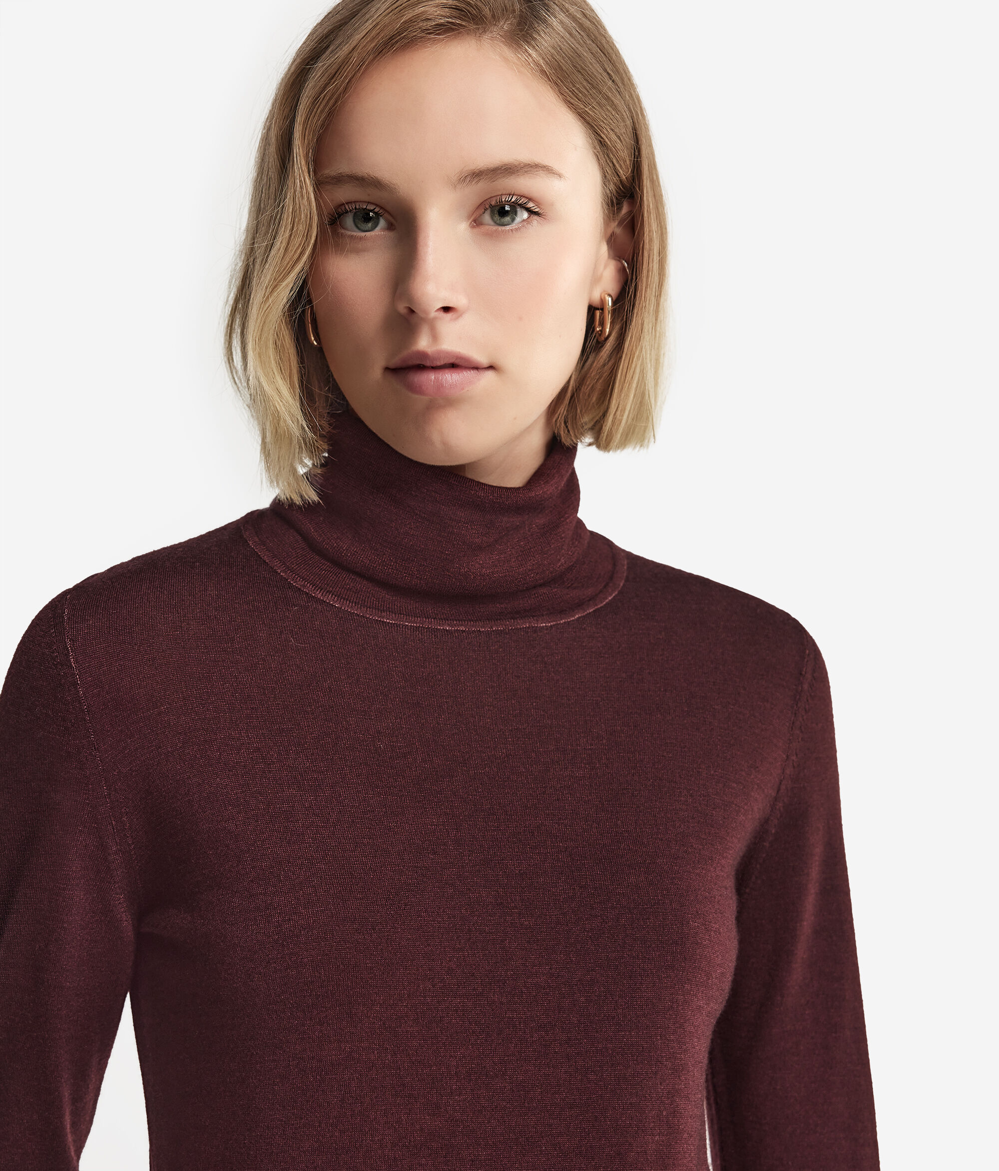 Ultrafine Cashmere Turtleneck Jumper