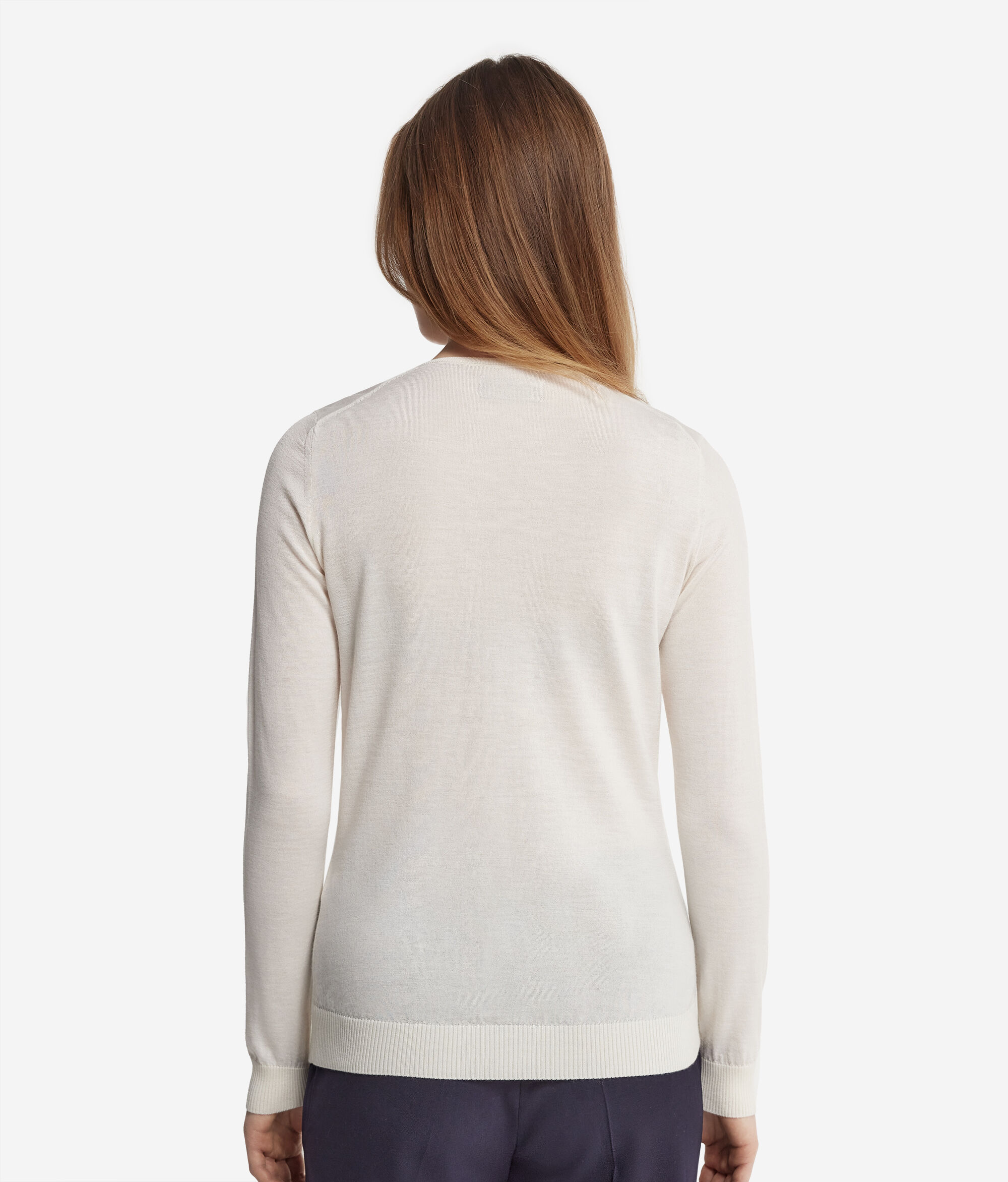 Ultrafine Cashmere V-Neck Jumper