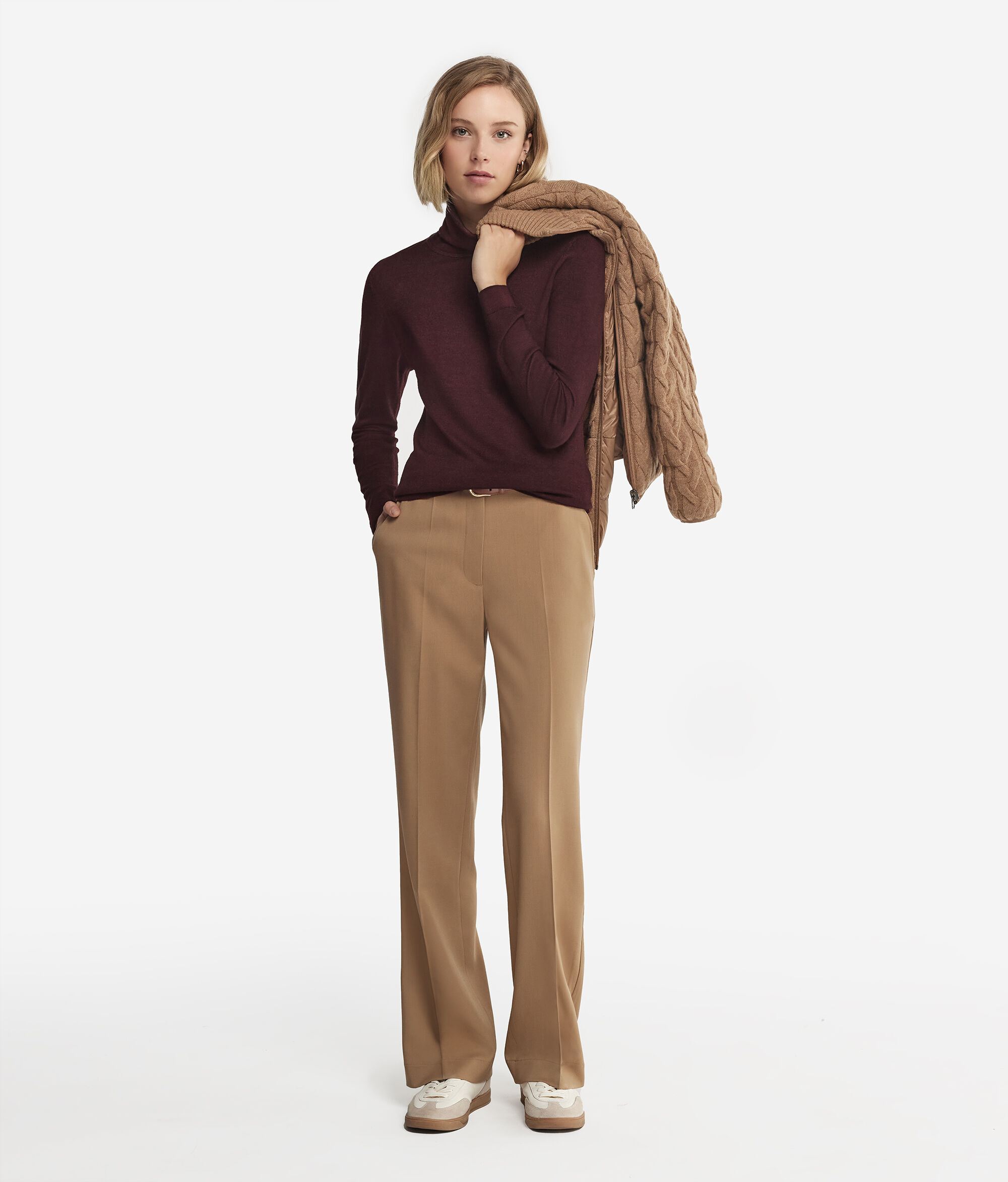 Ultrafine Cashmere Turtleneck Jumper