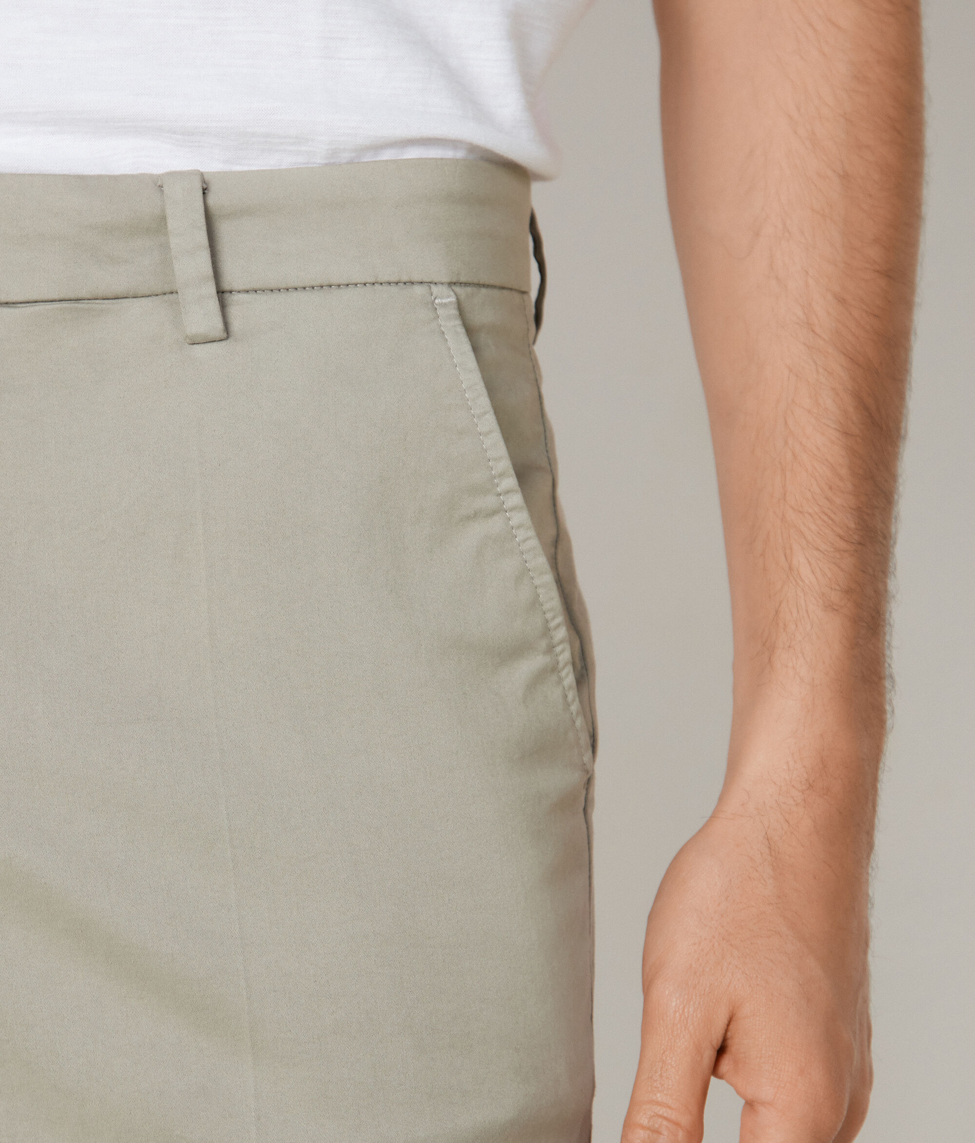 Short chino en coton