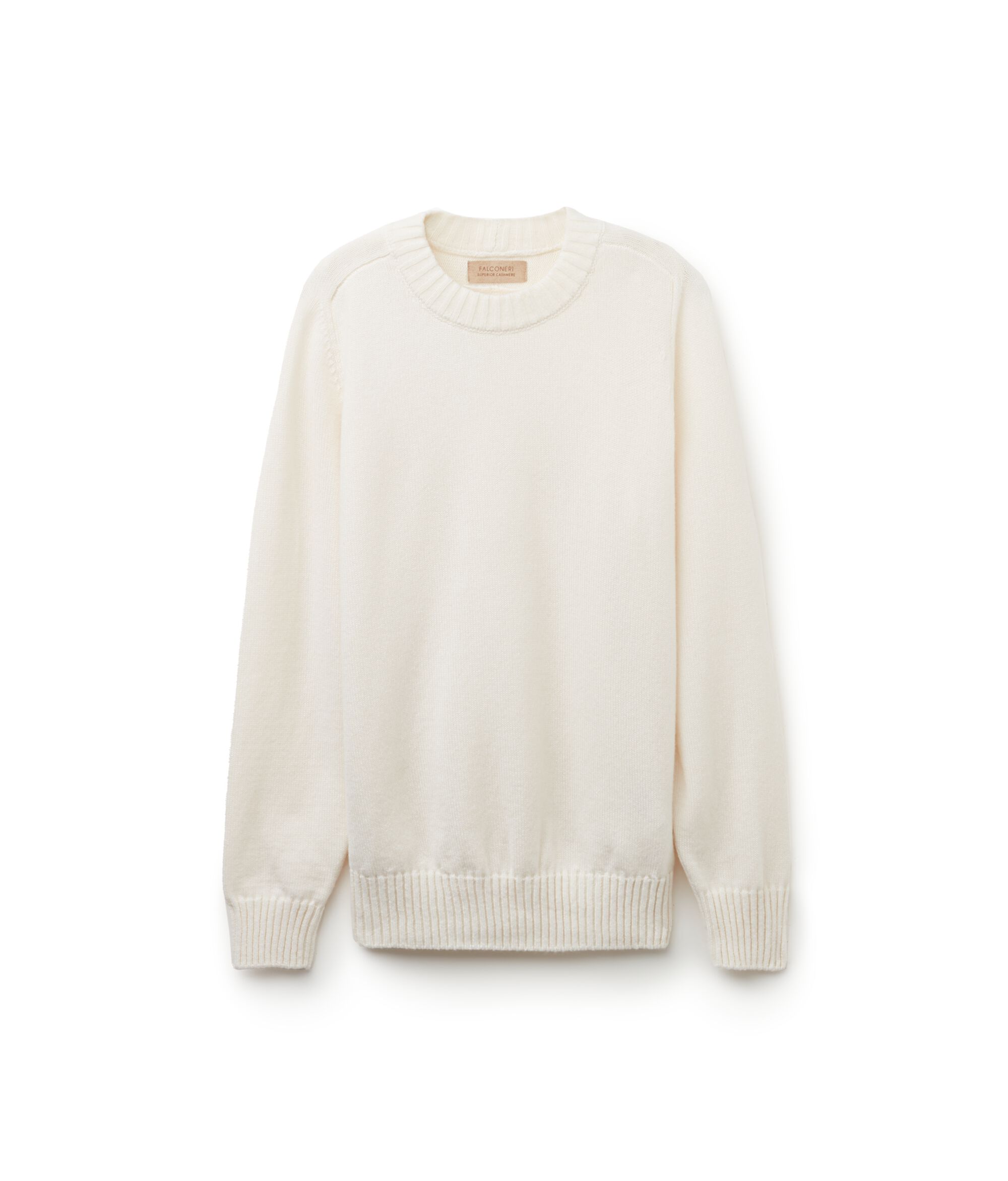 Ultrasoft Cashmere Crewneck Sweater with Set-in Sleeves