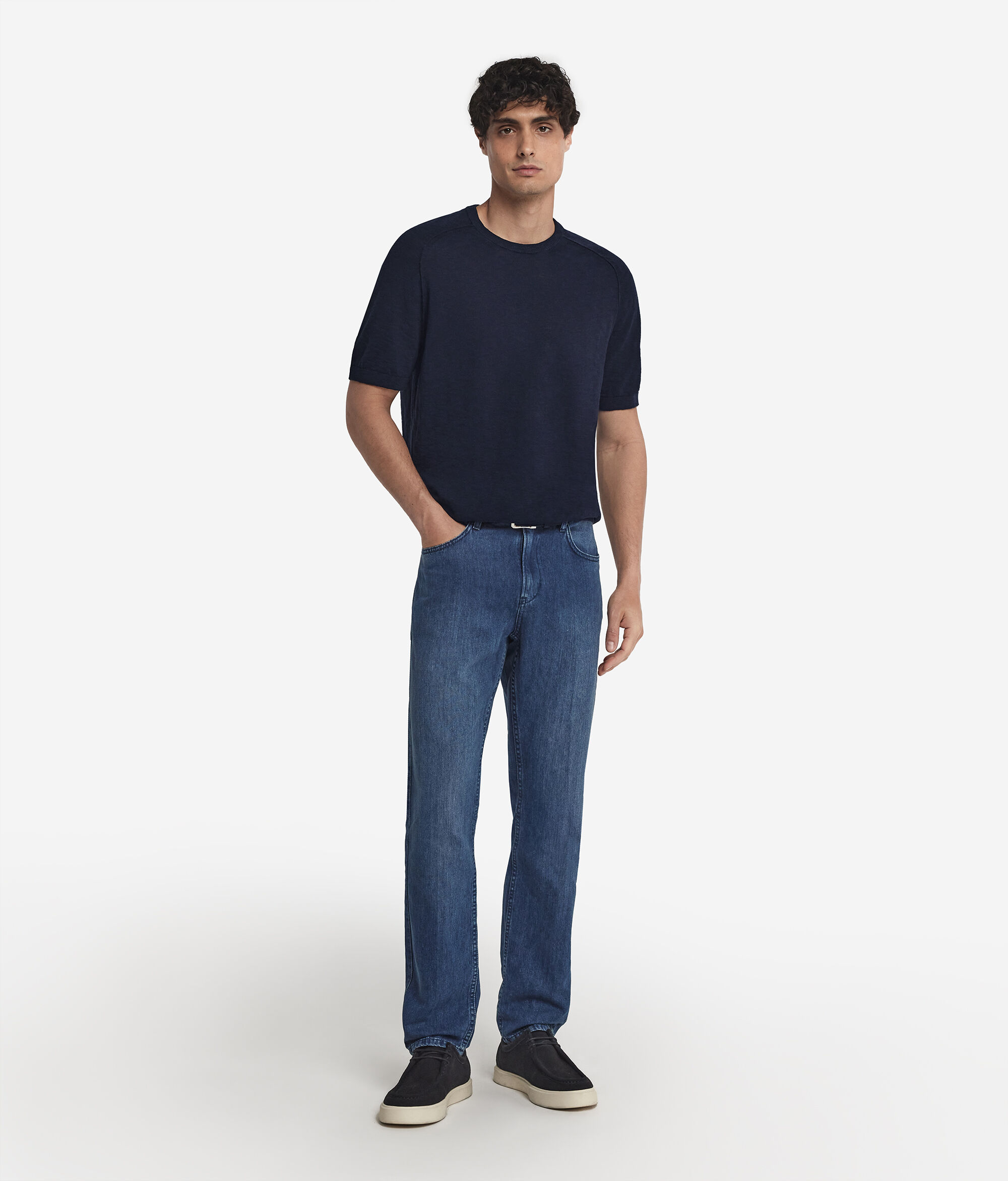 ツイスト コットン Tシャツ