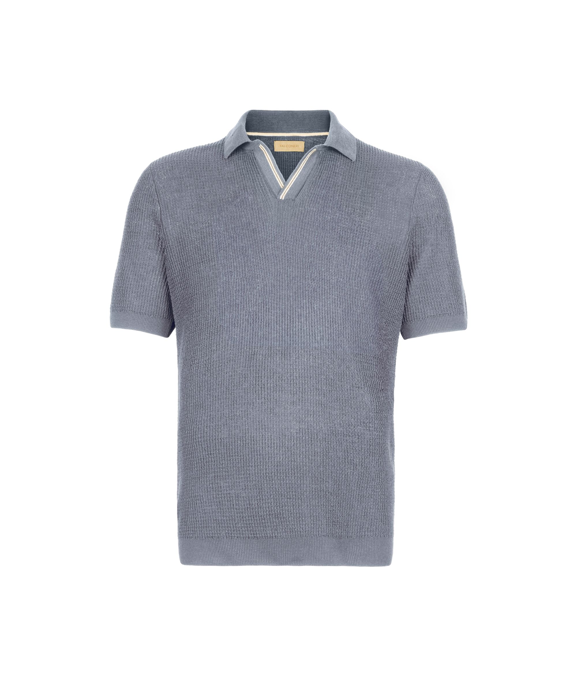 Polo Manica Corta Punto Waffle