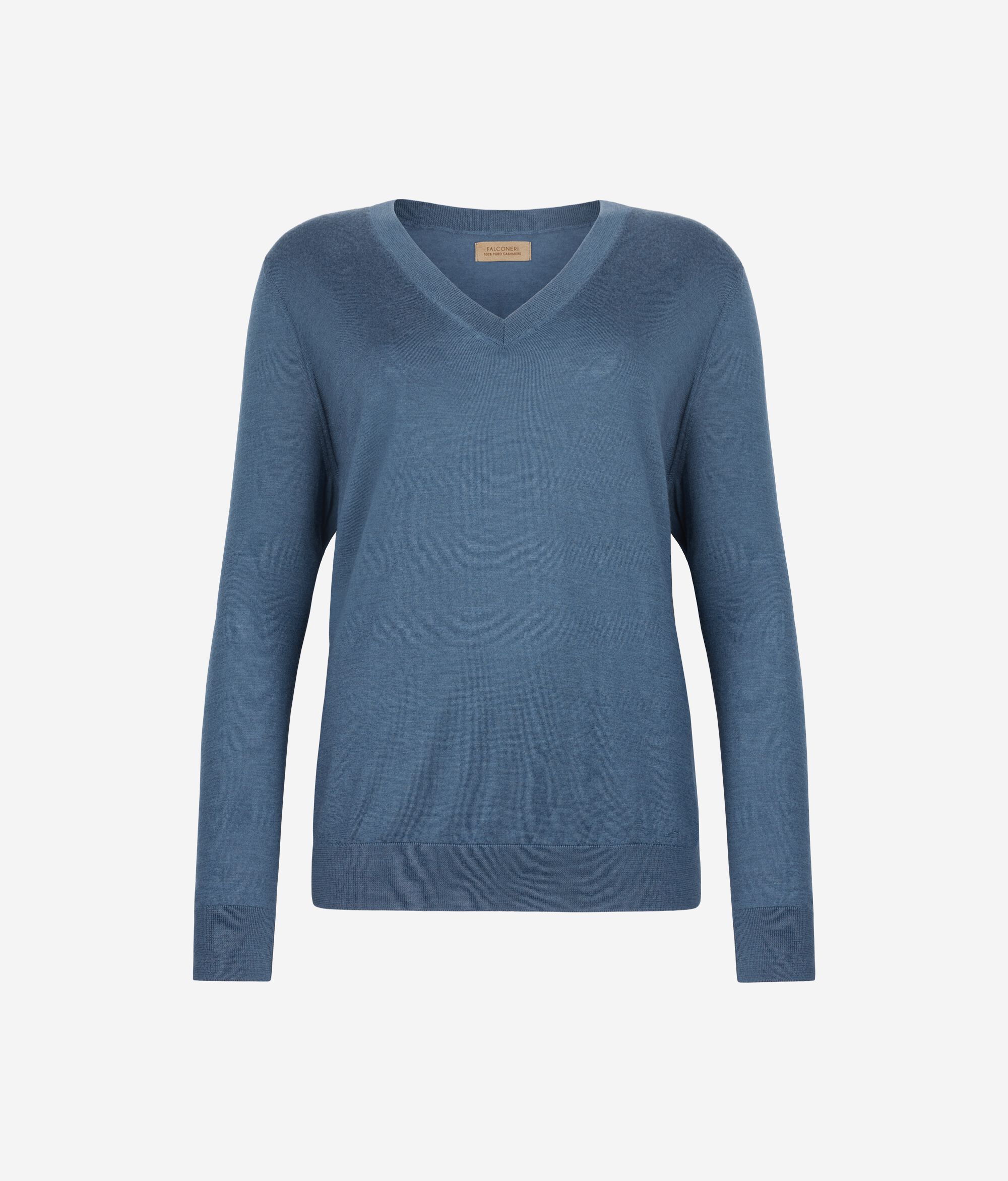 Pullover mit V-Ausschnitt aus Kaschmir Ultrafine